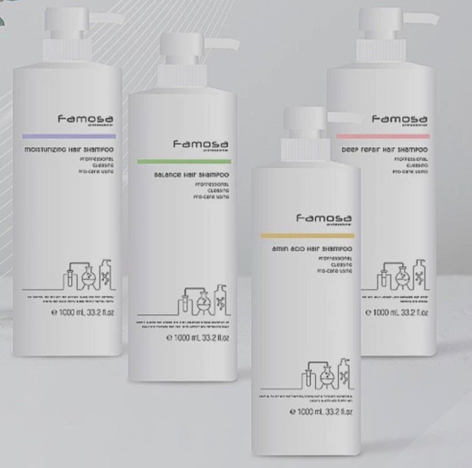 Famosa－沙龍濃縮洗髮精系列 1000 ml