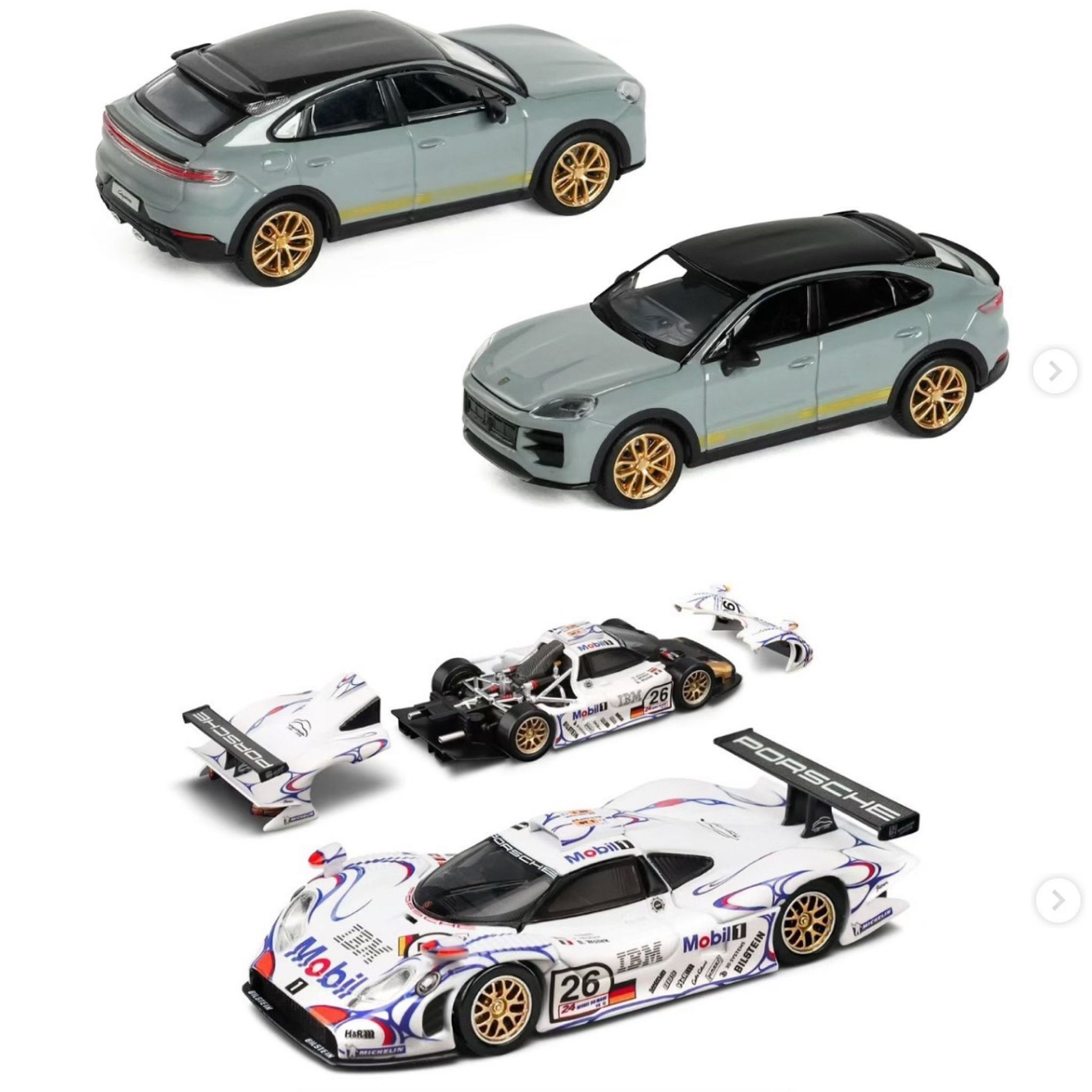 Porsche 911 GT1 LM 1988 ＆Cayenne Turbo GT 現貨、預購下單區