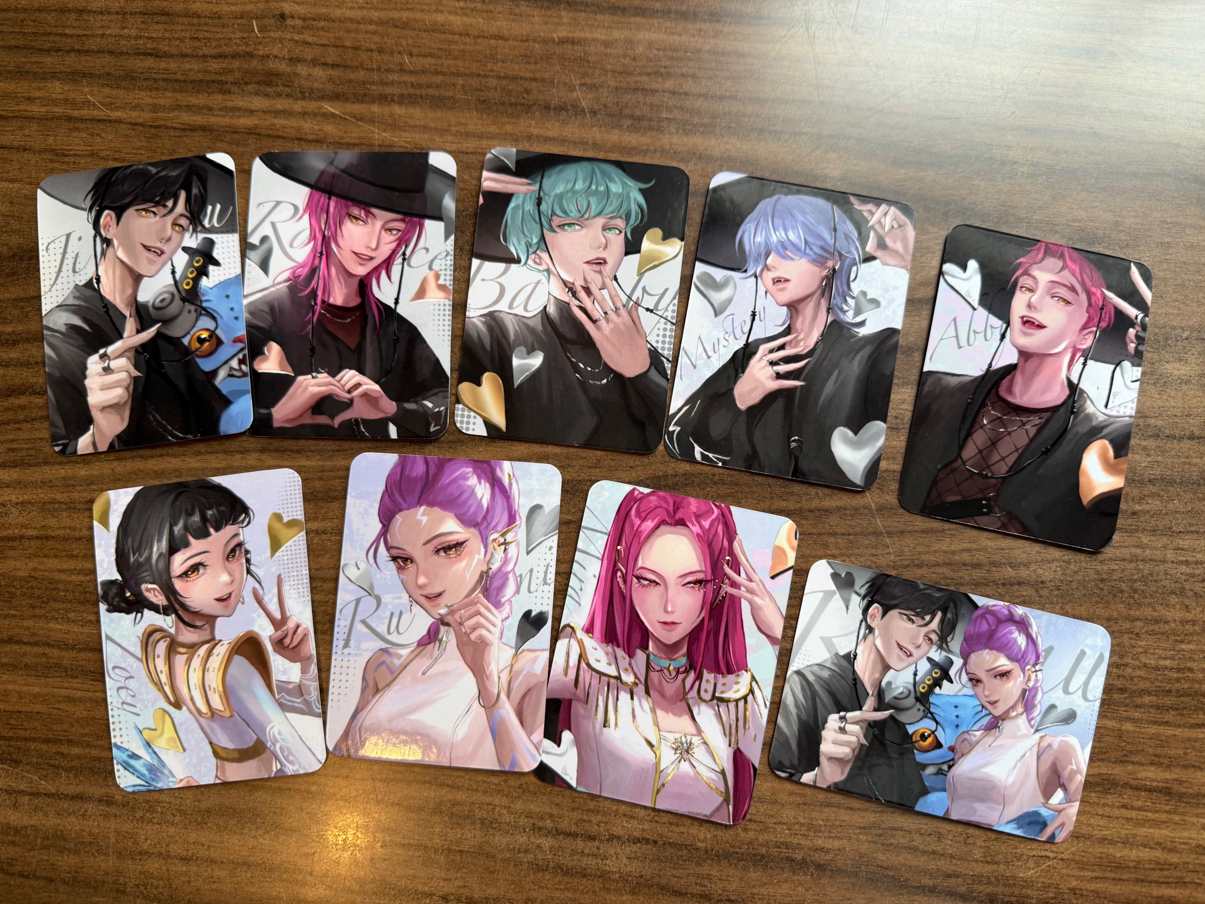 獵魔女團小卡+明信片
