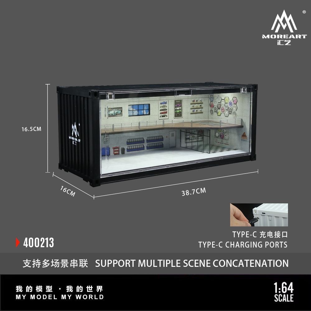匯藝𝐌𝐨𝐫𝐞𝐀𝐫𝐭集裝箱𝟏/𝟔𝟒維修店場景