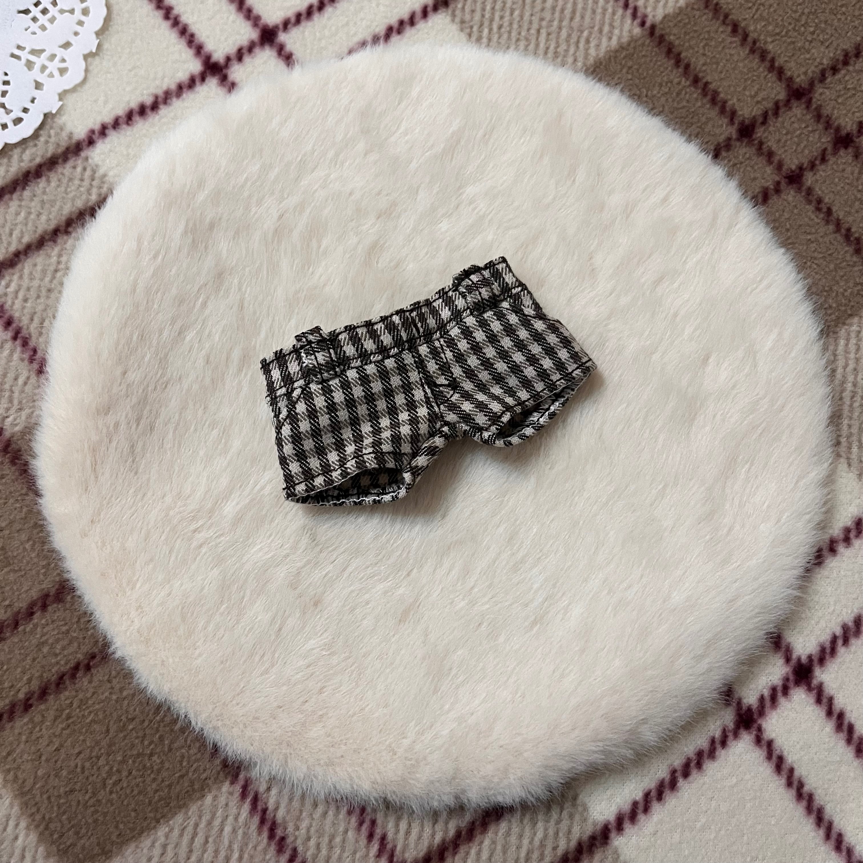 Mush.Q 格紋褲