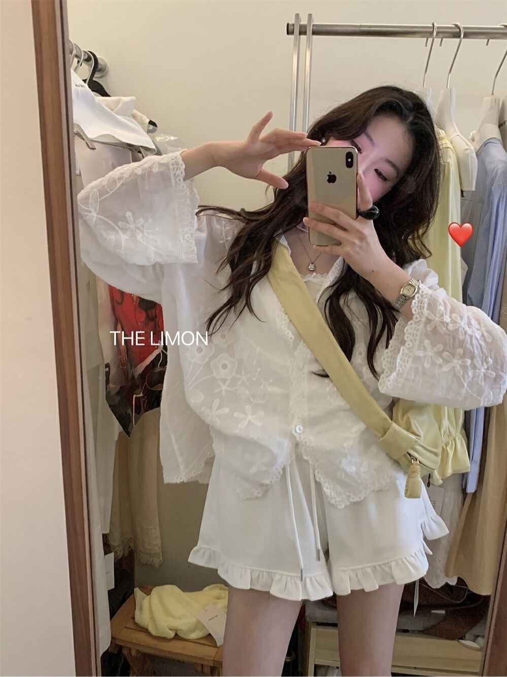 蕾絲刺繡花邊防曬上衣｜夏日連帽小衫氣質罩衫