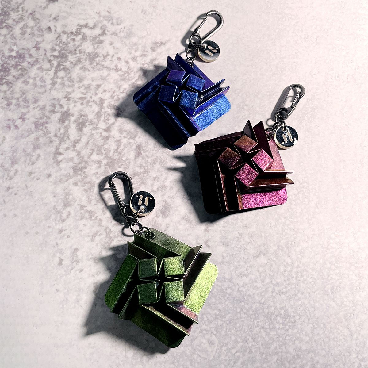 Morph Keychain_ 旋轉方塊