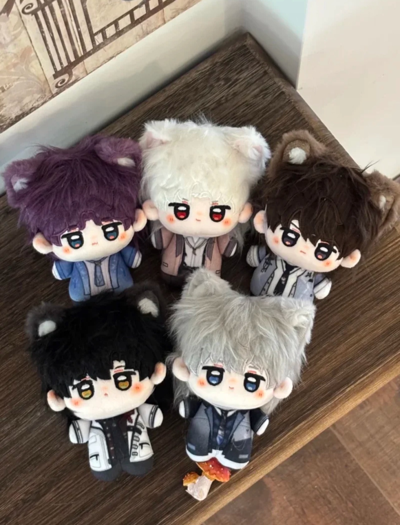 預售 戀與深空生日10cm印花海星體 沈星回 黎深 祁煜 秦徹 夏以晝