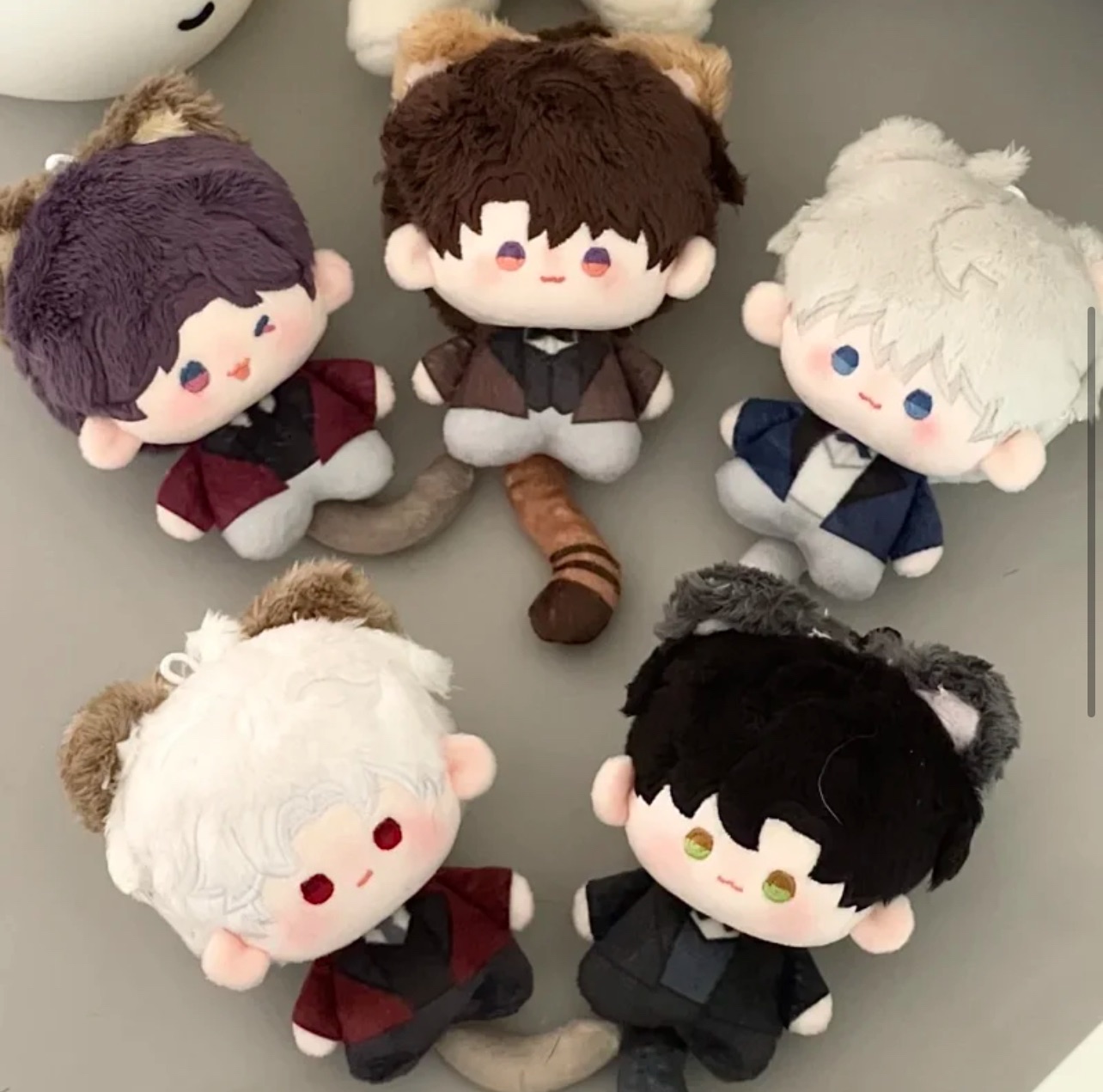 預售 戀與深空8cm貓貓卡印花體 沈星回 黎深 祁煜 秦徹 夏以晝