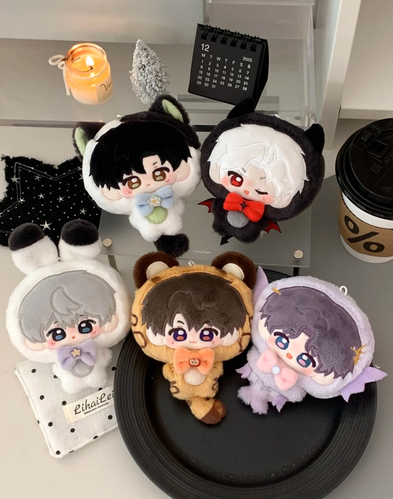 戀與深空 10cm餅乾體娃娃 沈星回 黎深 祁煜 秦徹 夏以晝