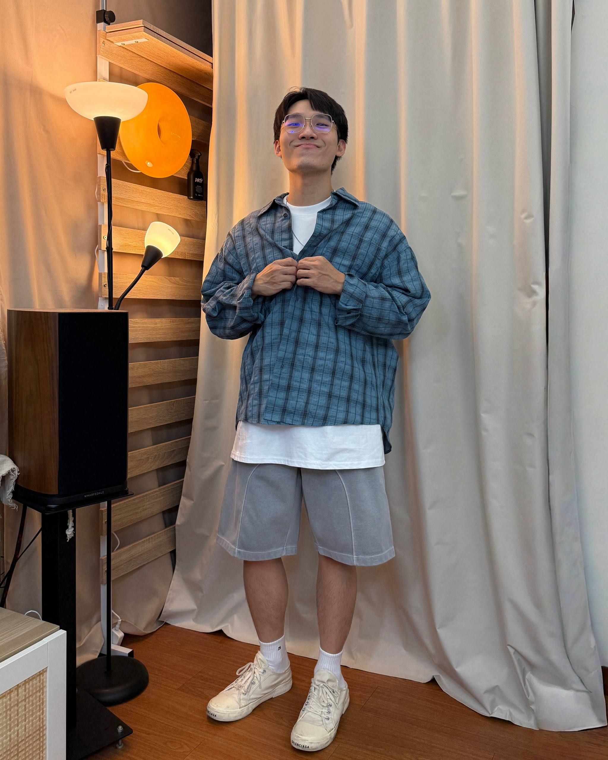 斯杯秀100%回頭高磅質感棉褲
