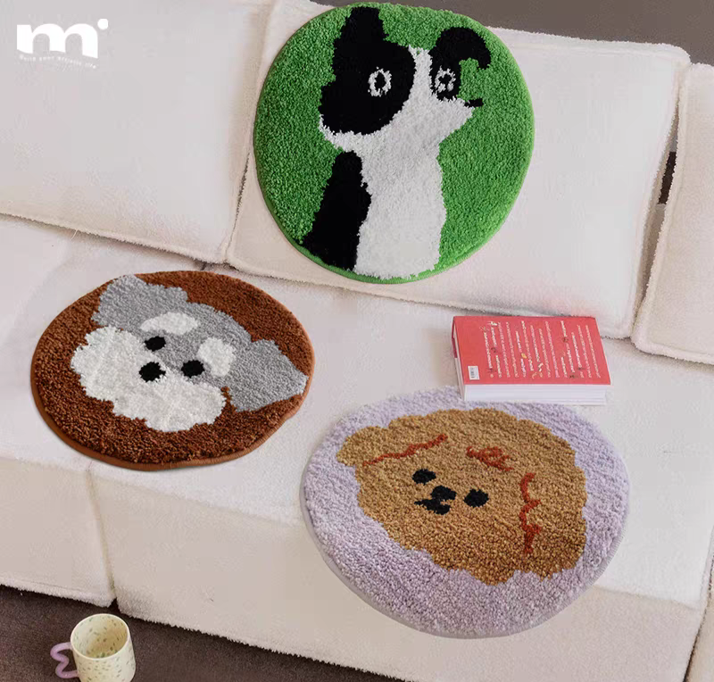 絨簇狗狗地墊 椅墊