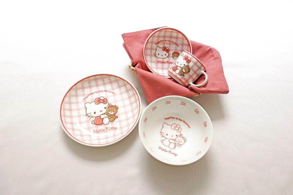 日本製 kitty 餐具組