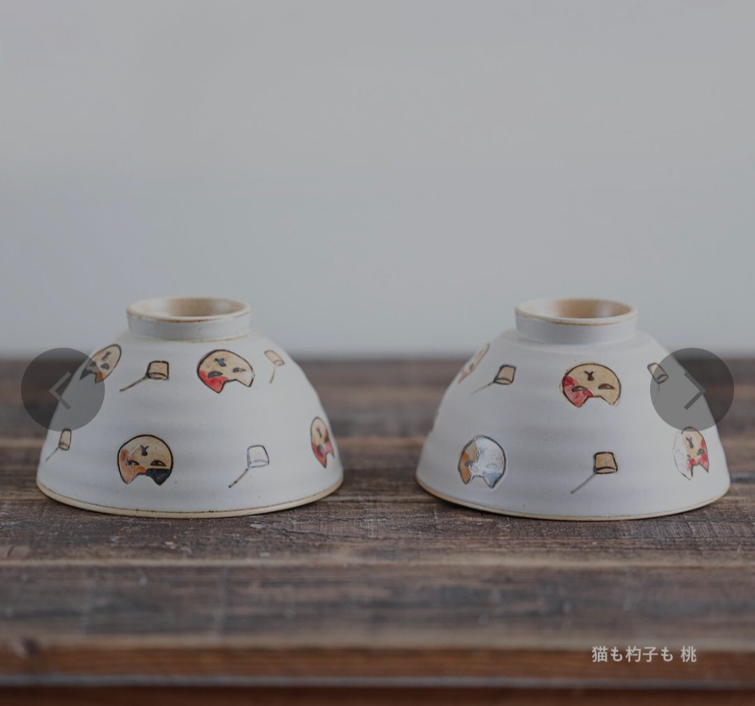 日本製波佐見燒 手繪飯碗／茶杯系列（日本製）