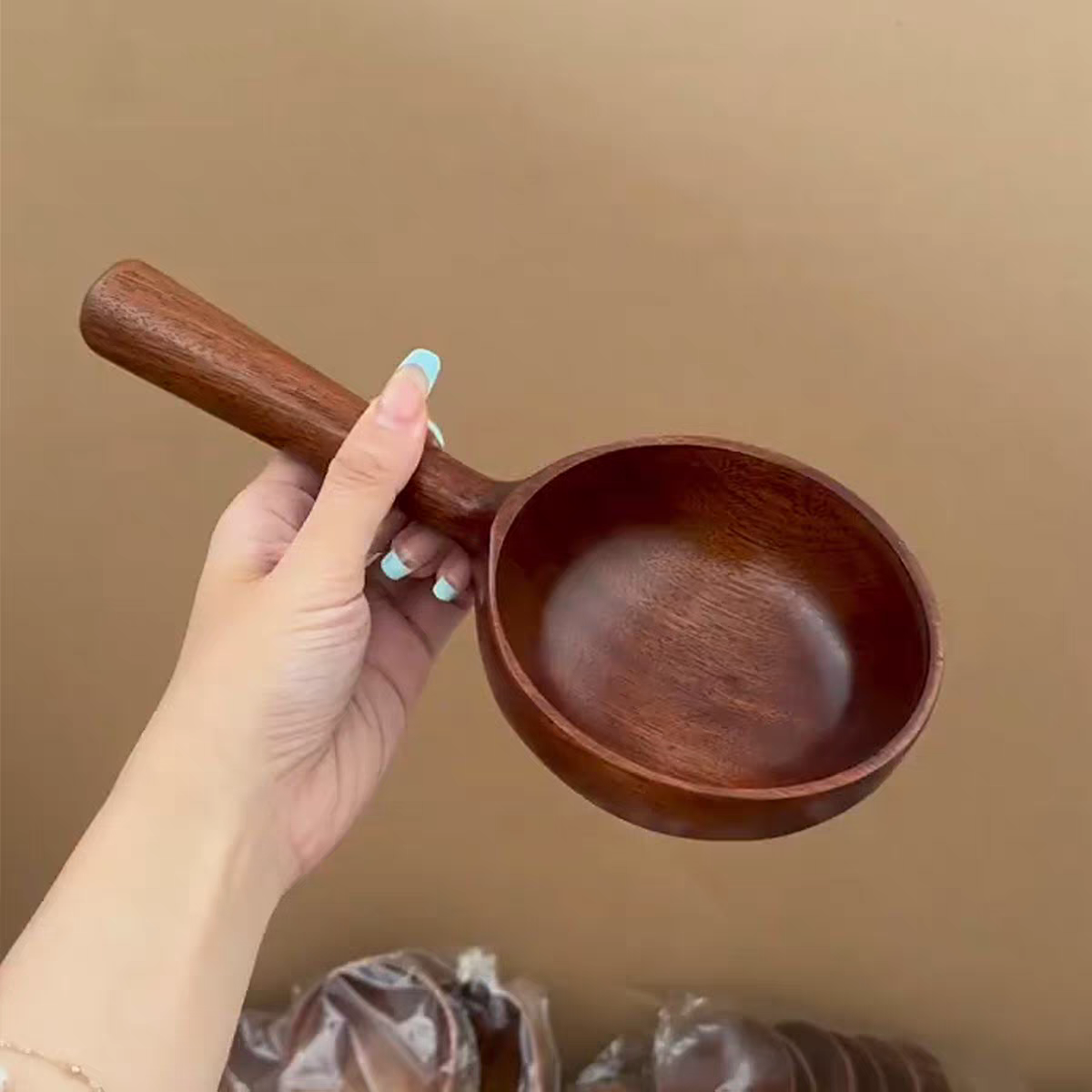 實木大木勺 水果木碗 飾品收納