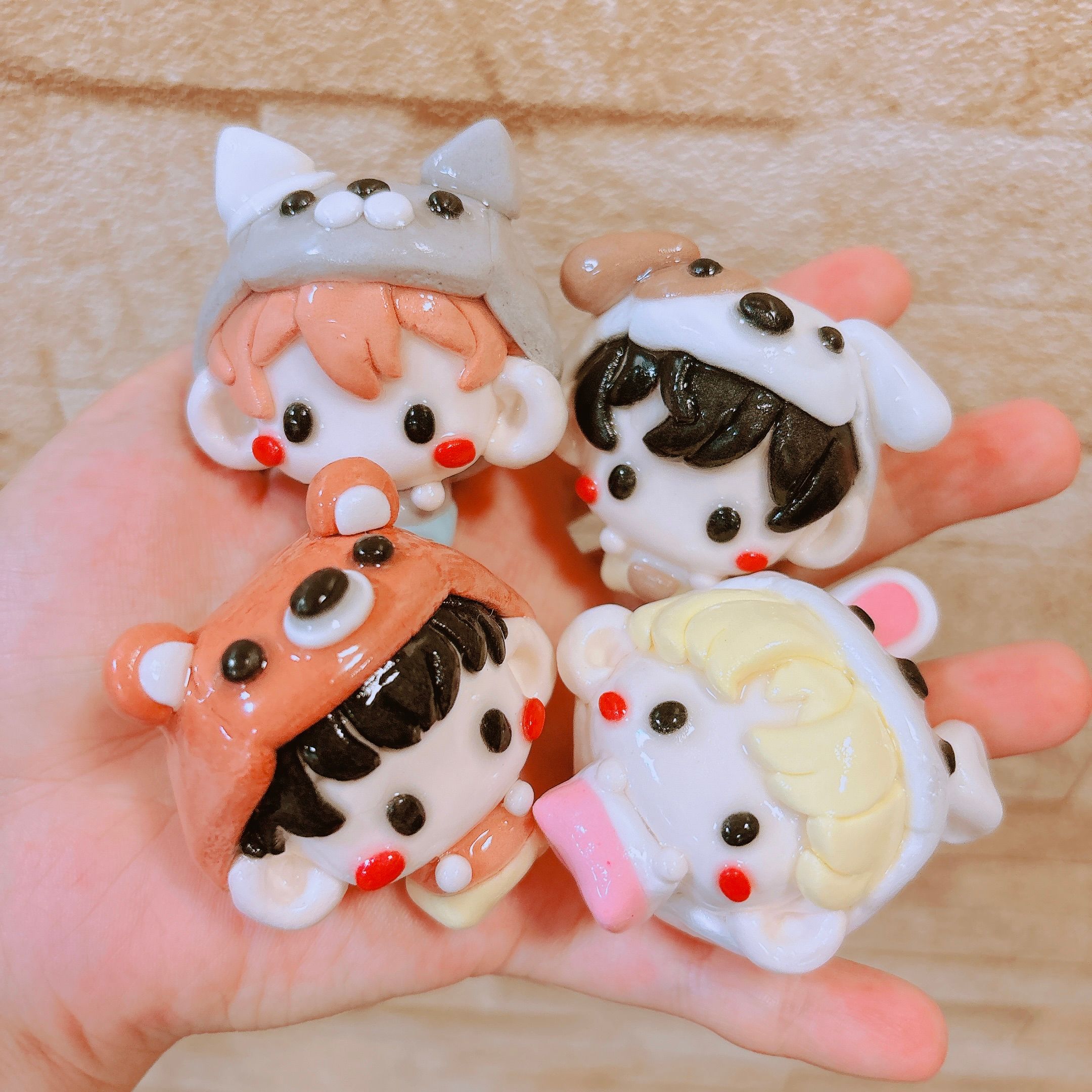 卡通動物系列小豆丁!!