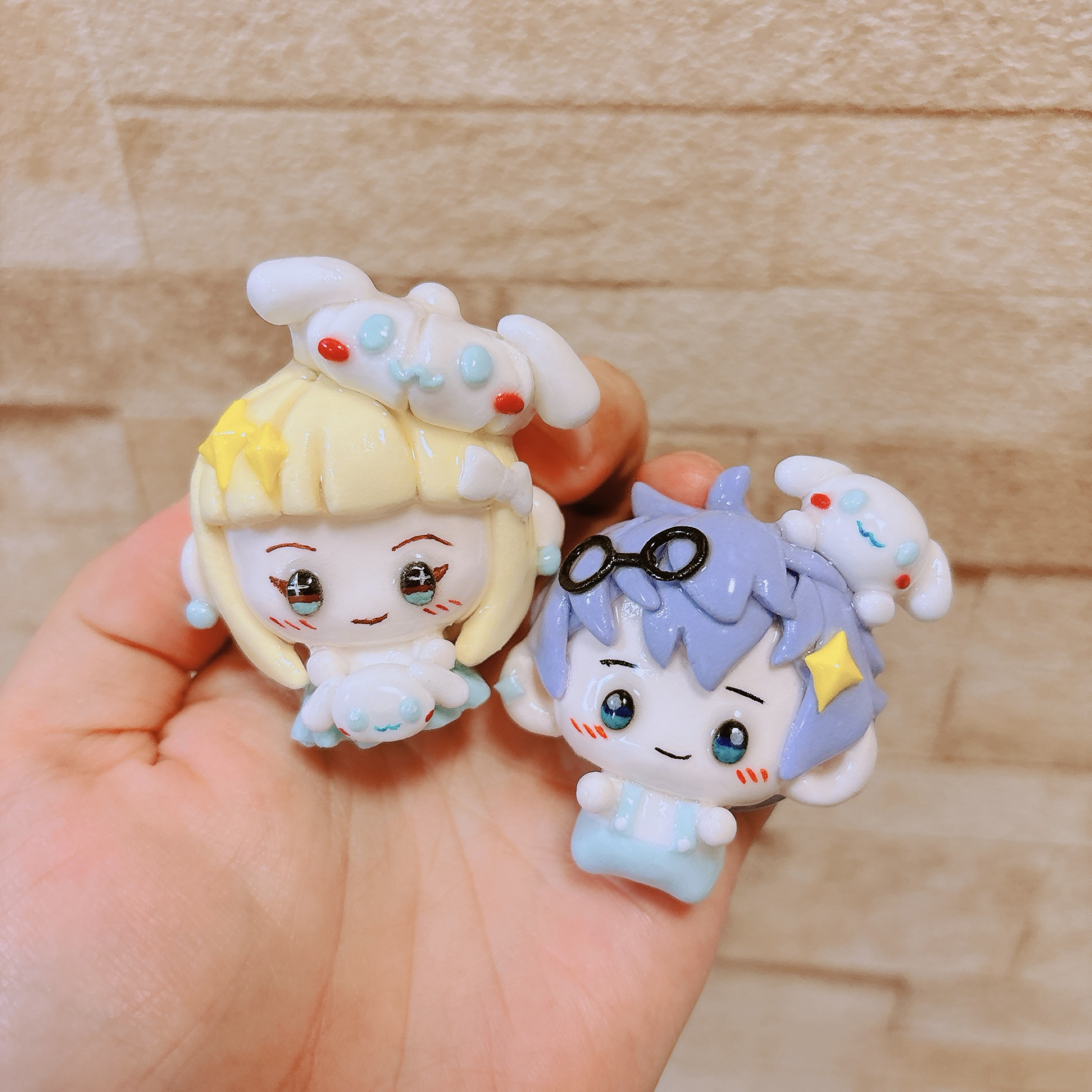 大耳狗豆丁小人♡（可等待再下單！