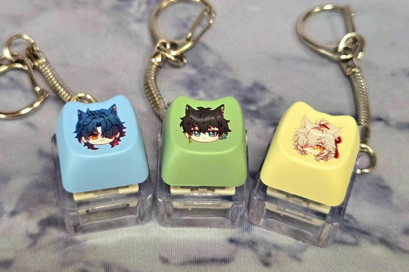 【崩壞：星穹鐵道｜現貨】紓壓鍵帽吊飾_雙鍵＆單鍵款