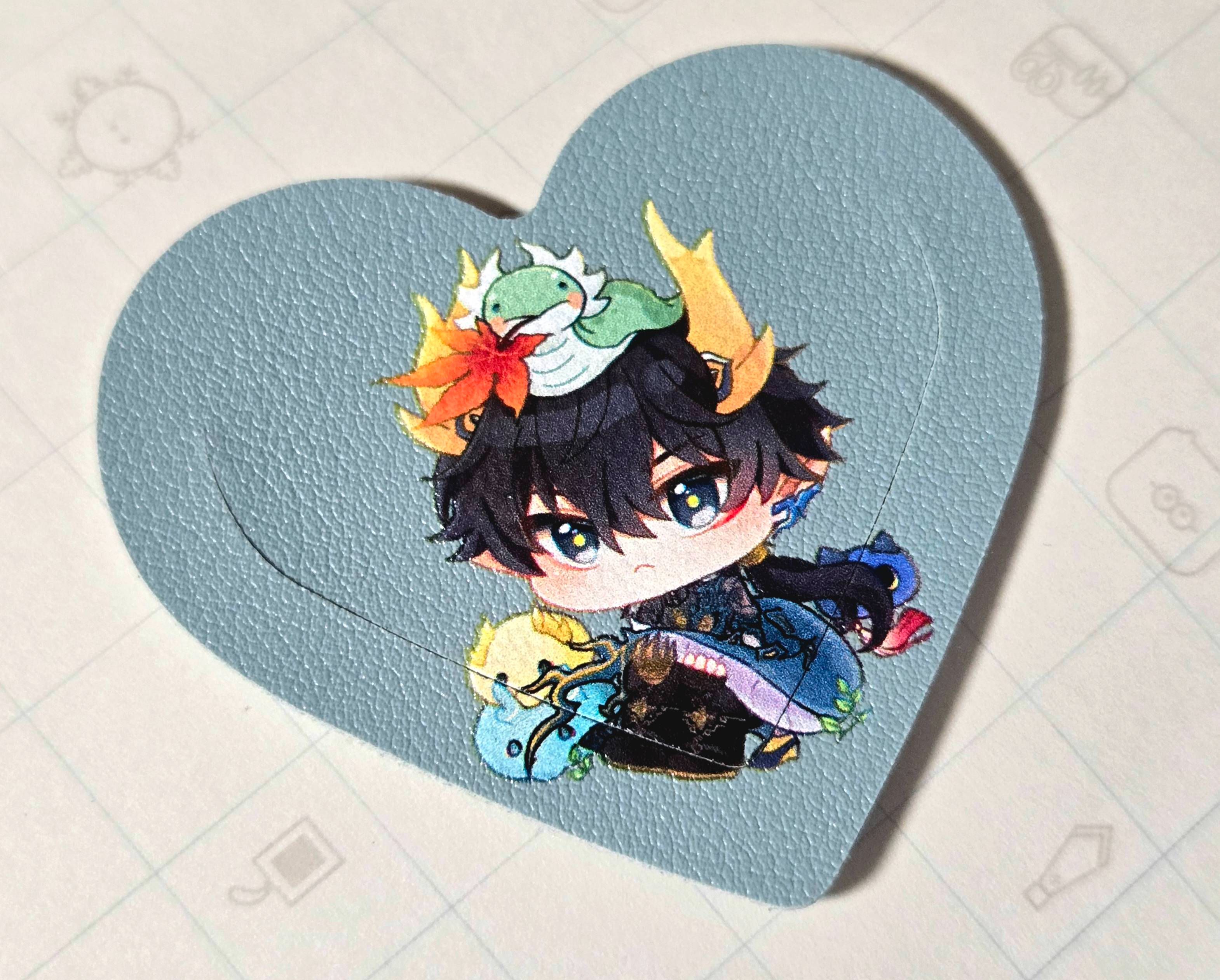 【崩壞：星穹鐵道｜現貨】丹恆•騰荒單片式愛心書籤