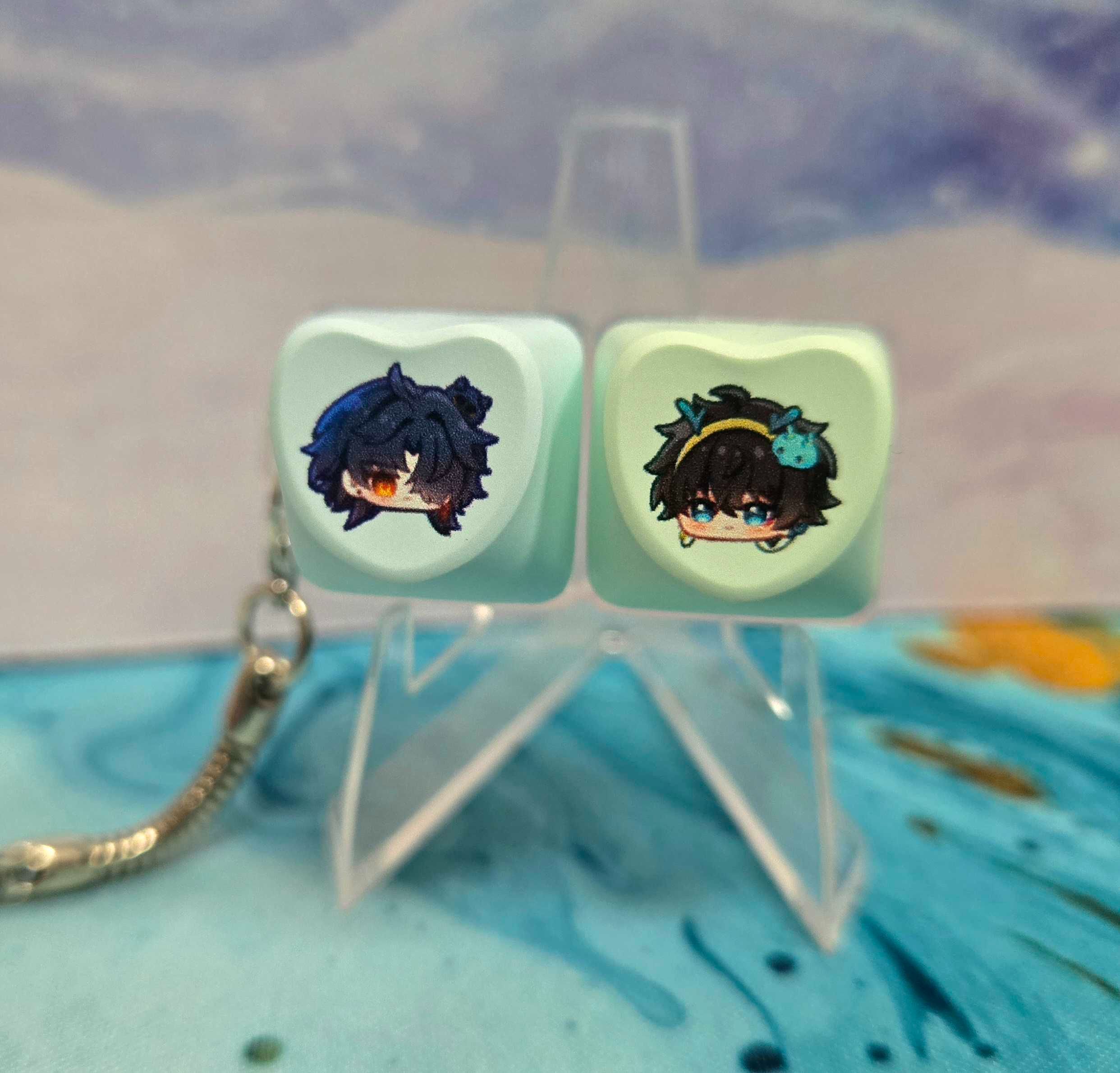 【崩壞：星穹鐵道｜現貨】紓壓鍵帽吊飾_雙鍵＆單鍵款