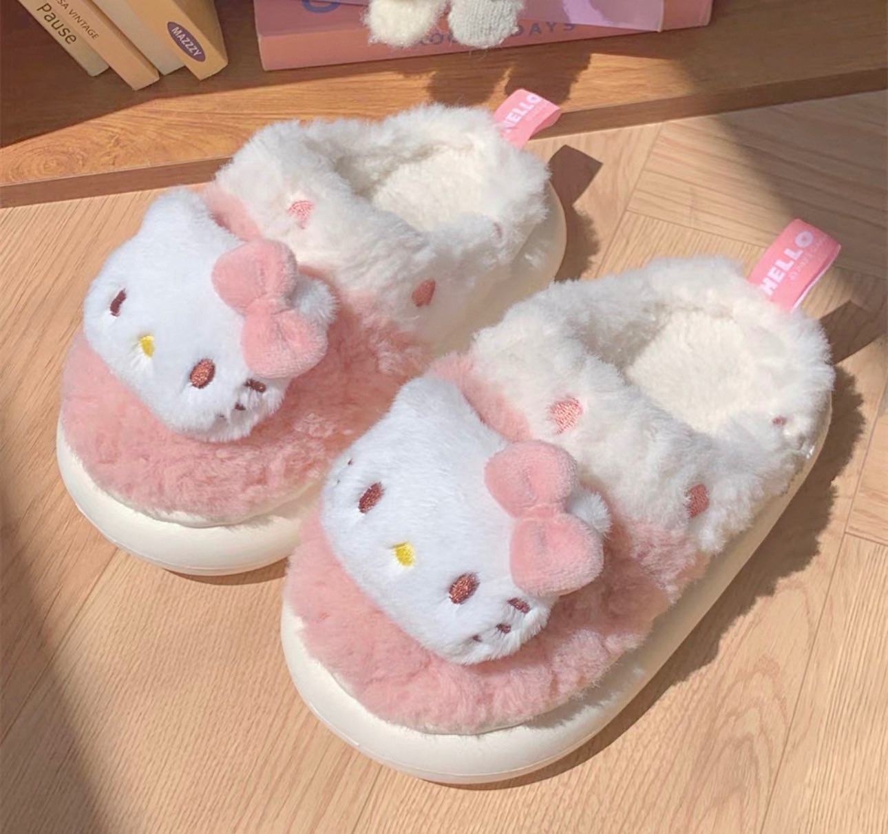 【預購】三麗鷗絨毛拖鞋