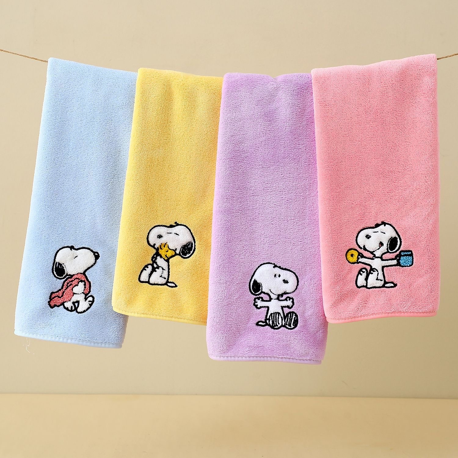 正版授權Snoopy史努比毛巾