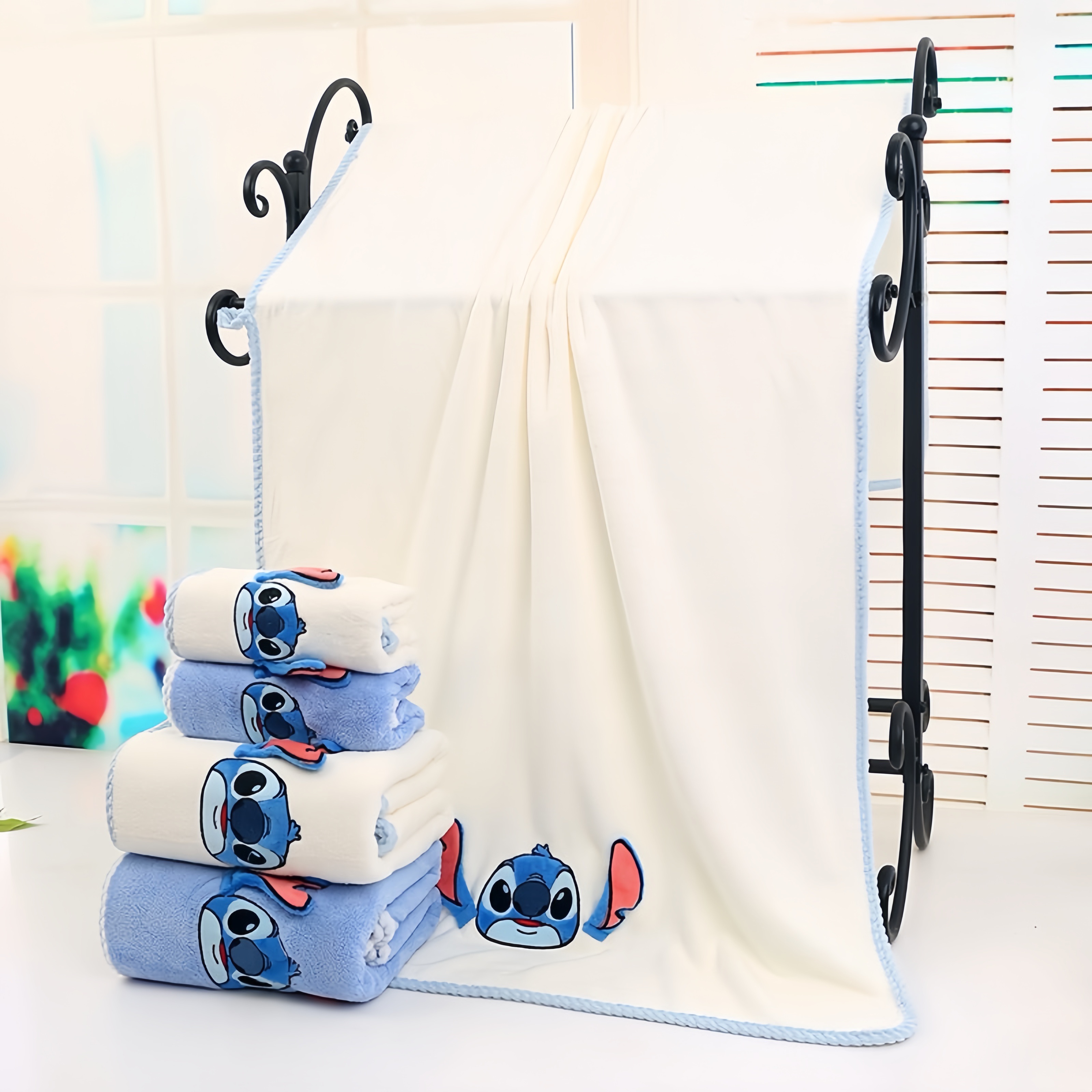 史迪奇珊瑚絨吸水毛巾/浴巾（ 預購款 ）