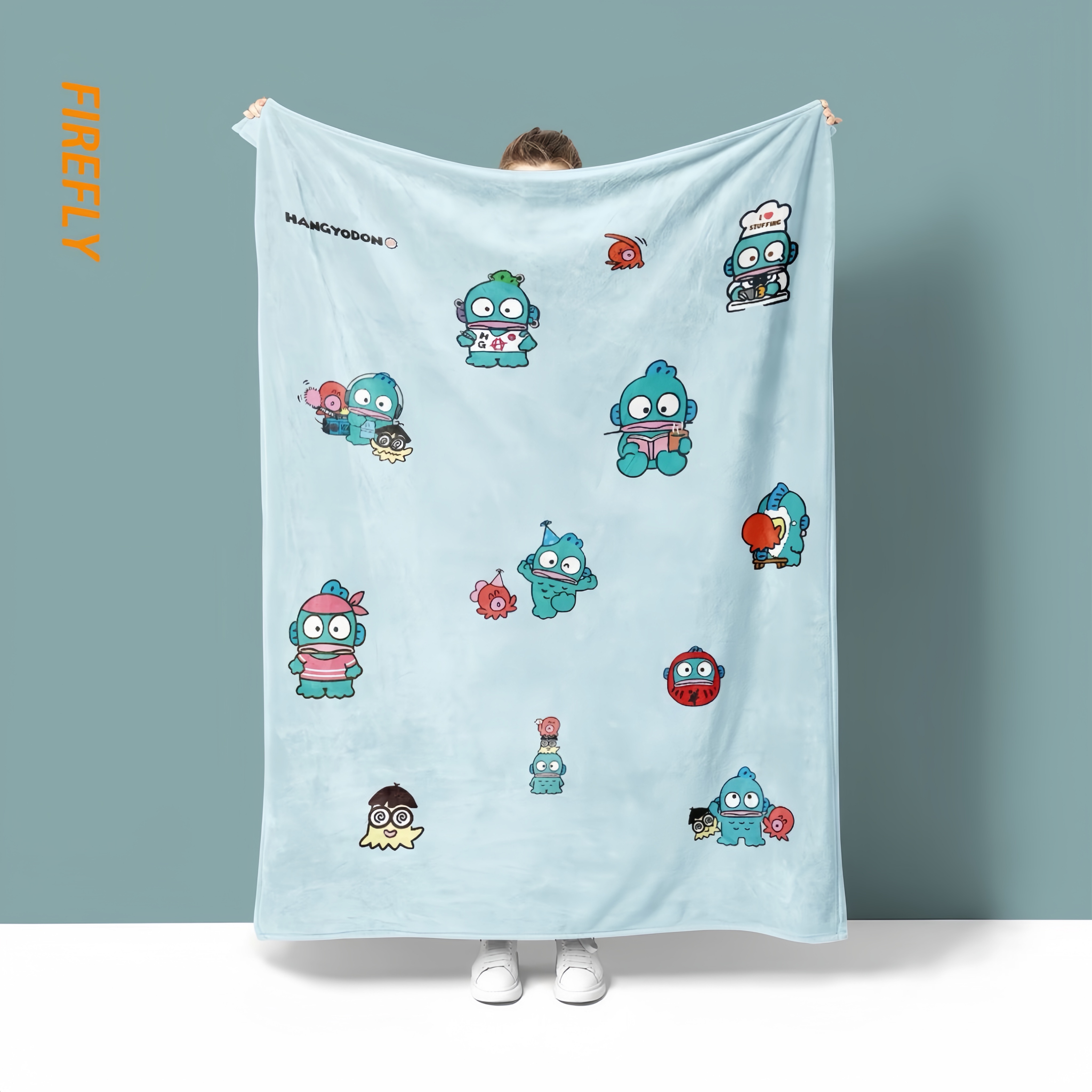 漢頓法蘭絨毛毯