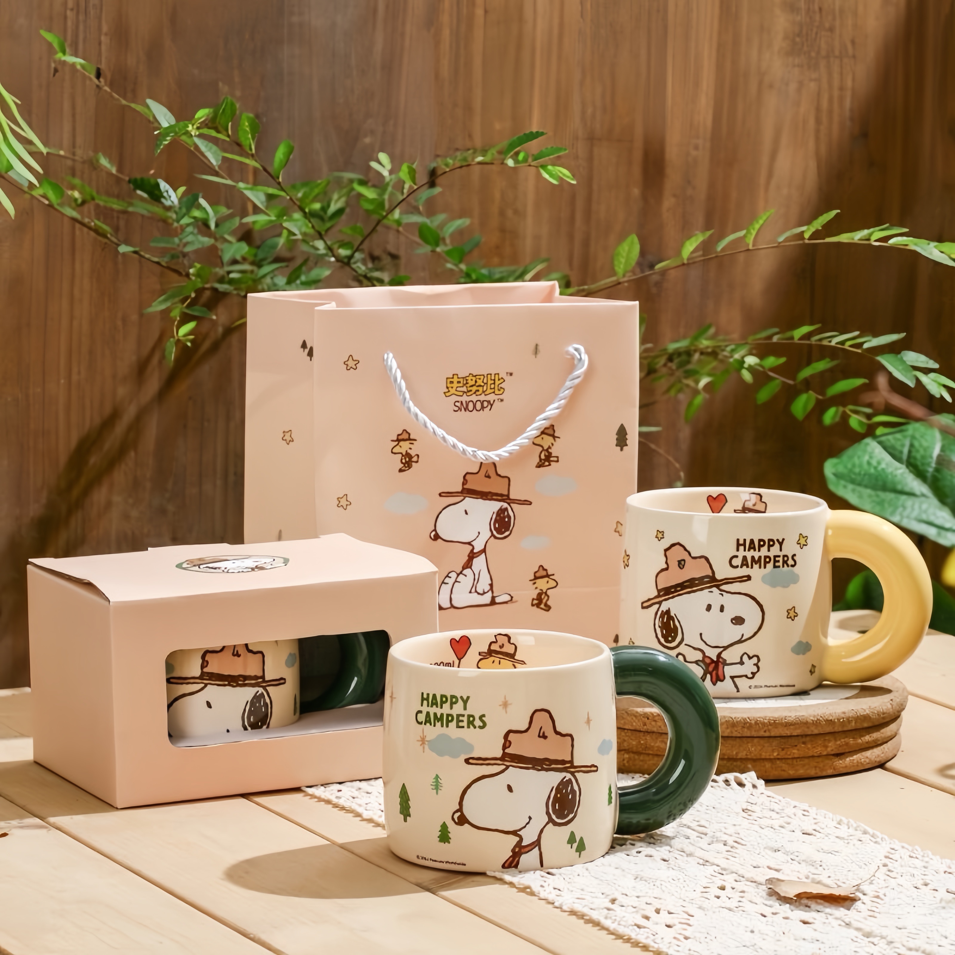 正版授權Snoopy禮盒裝陶瓷馬克杯（ 預購款 ）