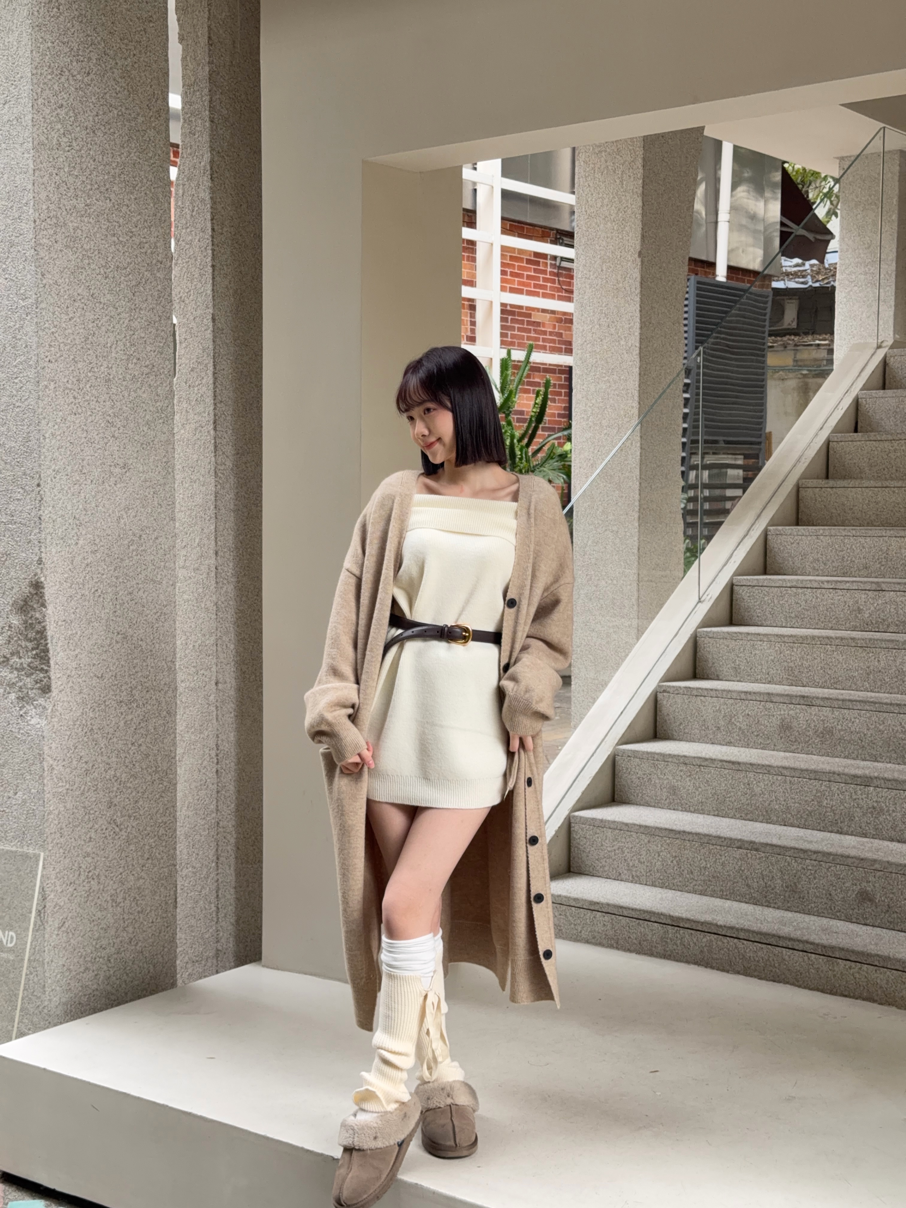 手工羊毛長外套（男女通穿）現貨秒出