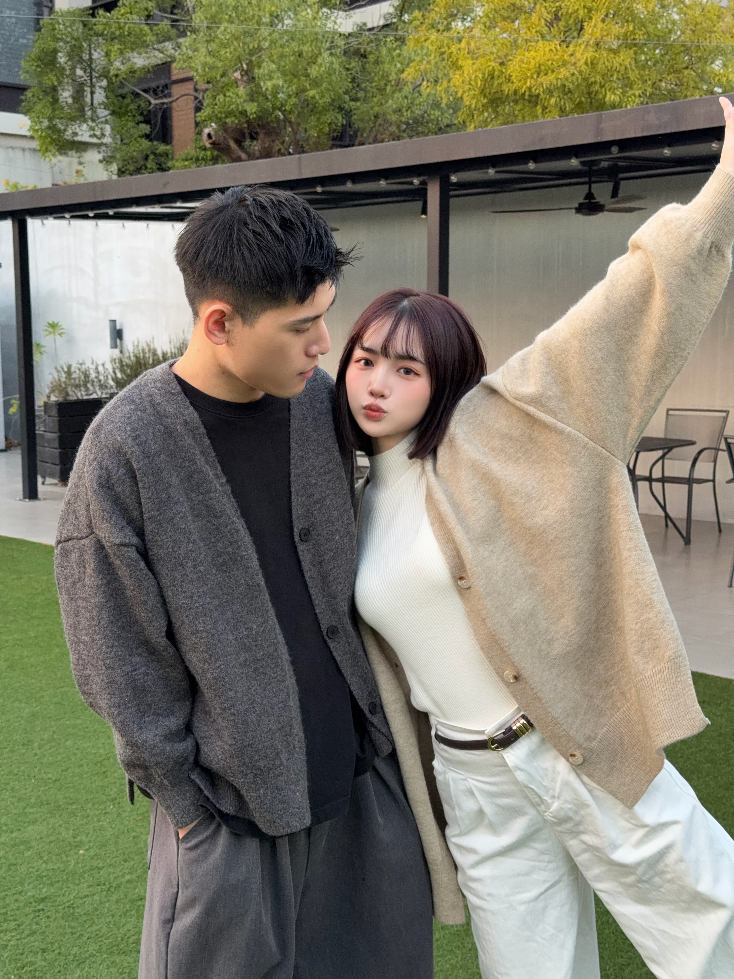 現貨手工羊毛外套（情侶必收）❤️‍🔥