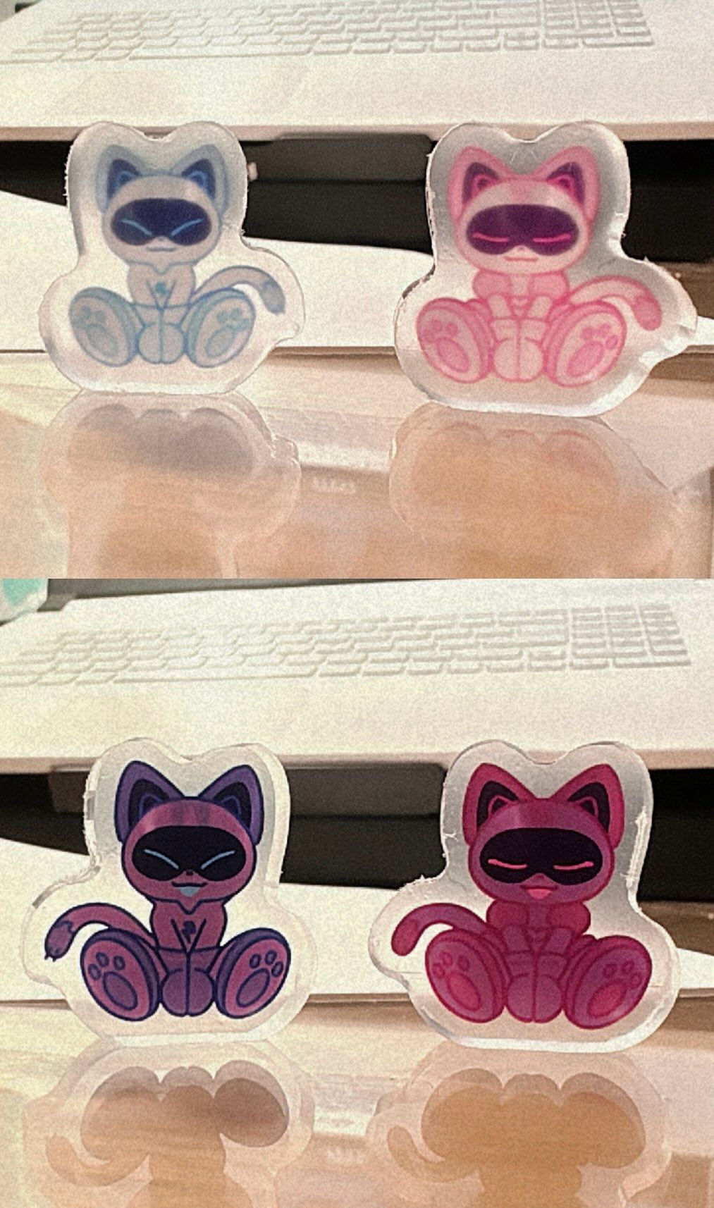 貓雙子3cm雙面飯友（兩隻一組）