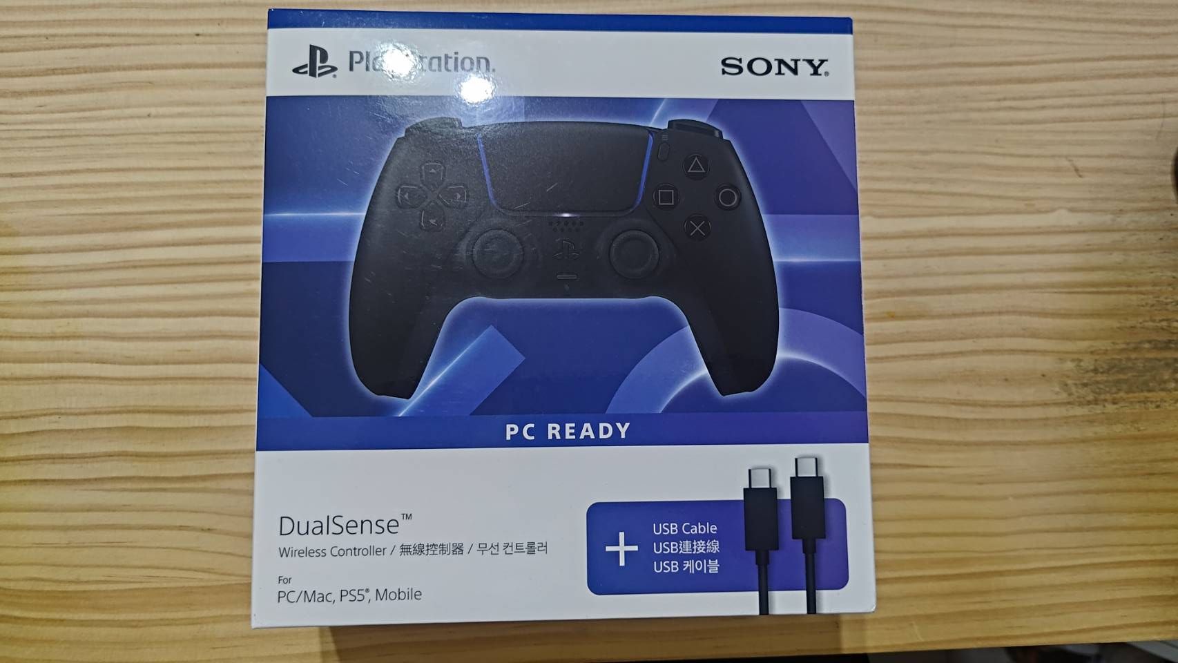 SONY PS5 slim/PS5 pro 黑色手把/控制器 CFI-ZCT2G