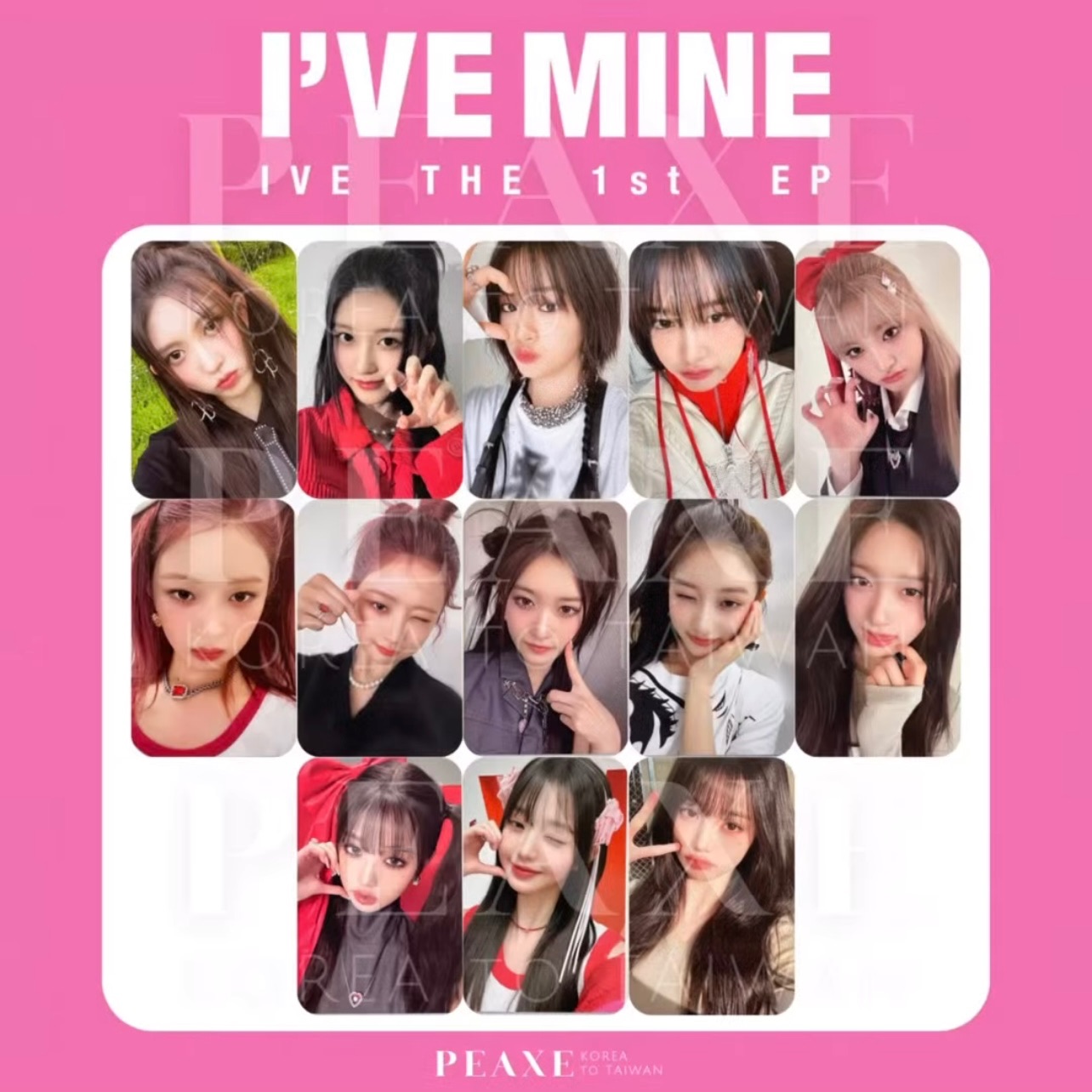 IVE [I’VE MINE] 專輯小卡 專卡