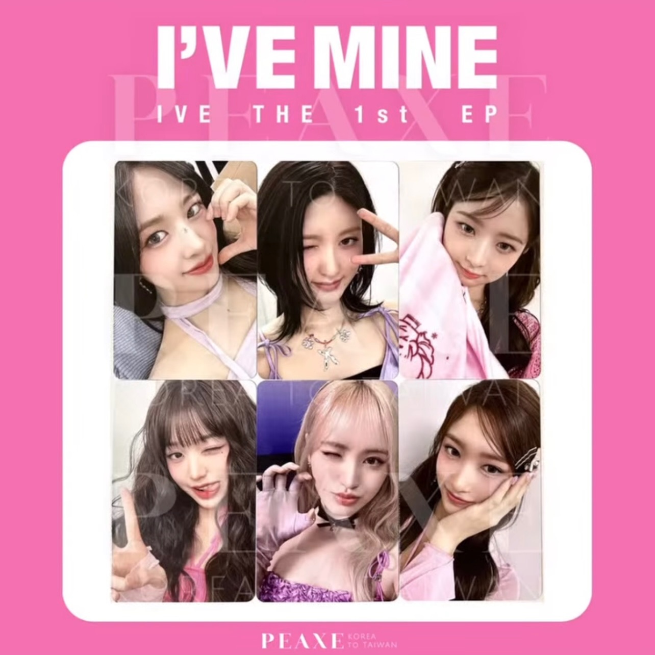 IVE［I’VE MINE］Soundwave SW 新加坡 簽售特典小卡 Singapore
