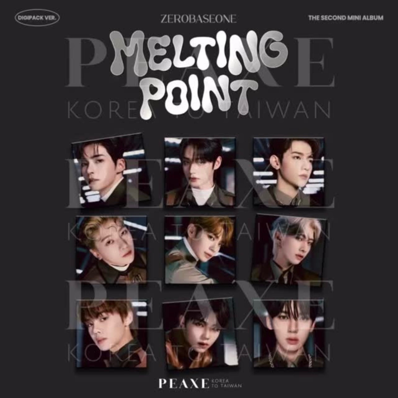 ZEROBASEONE（ZB1）［MELTING POINT］Digipack 全新未拆專 空專