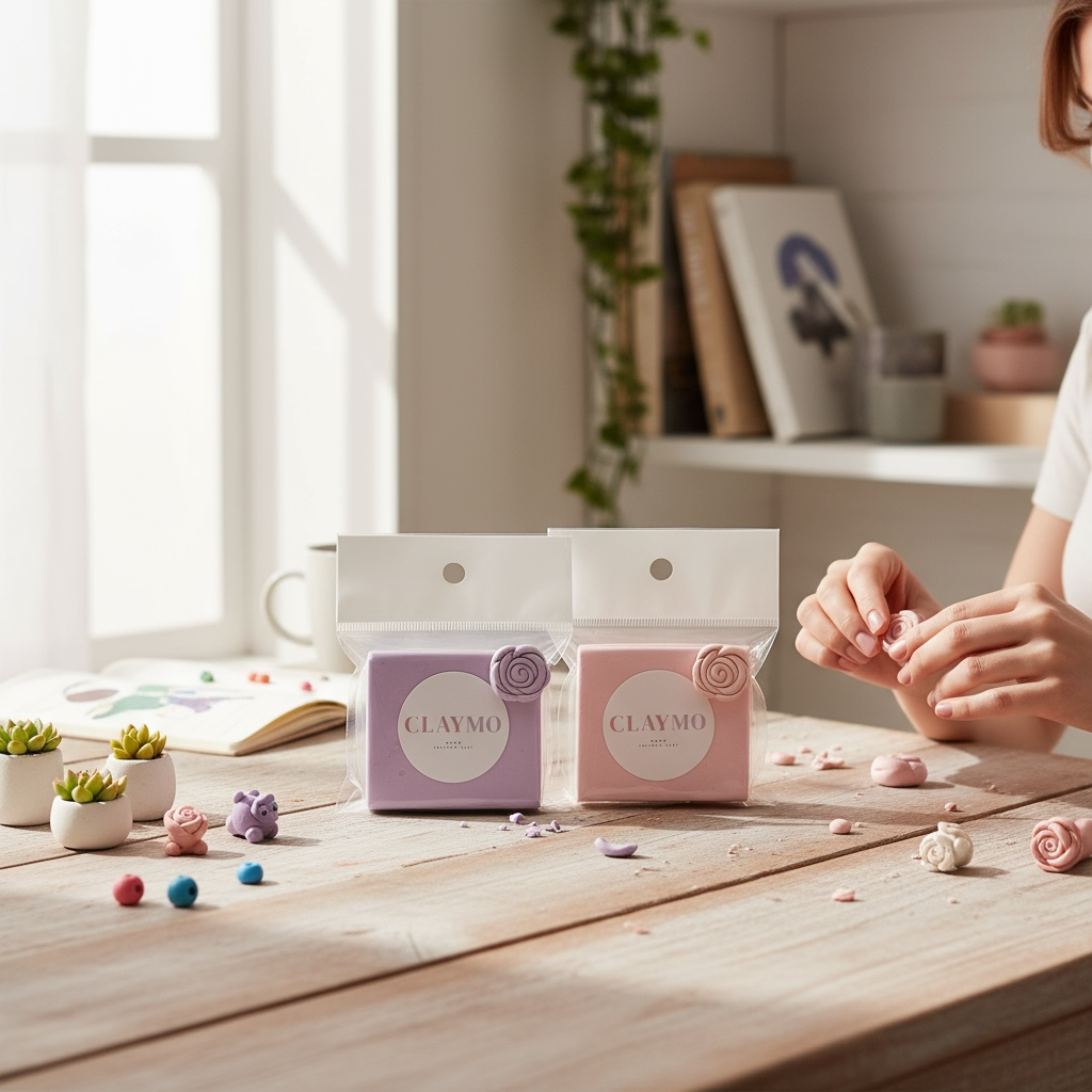 「Claymo Haute Colors 系列」玫瑰紫、玫瑰粉