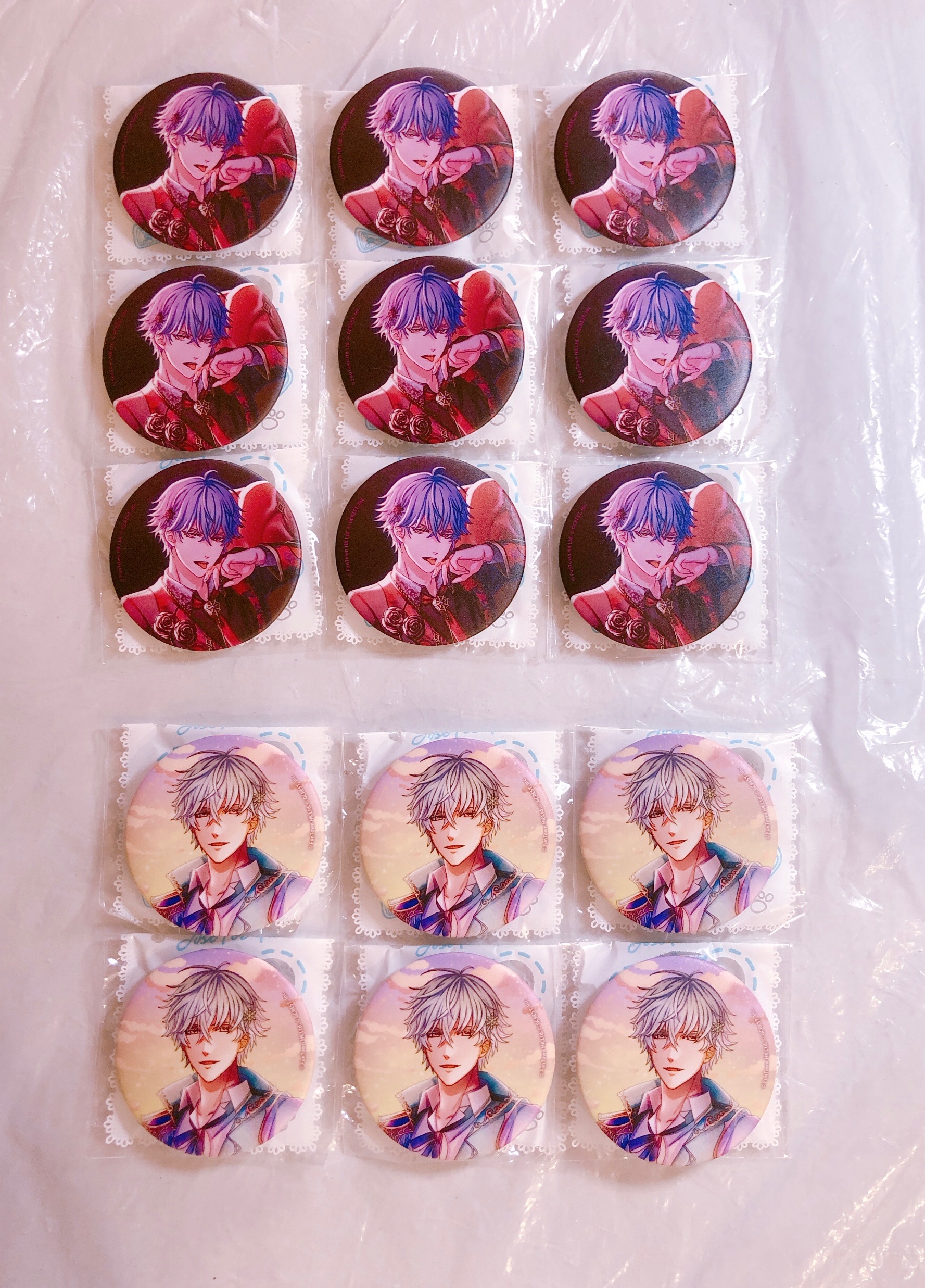 夢谷霧面徽章（惡喰＆追憶）