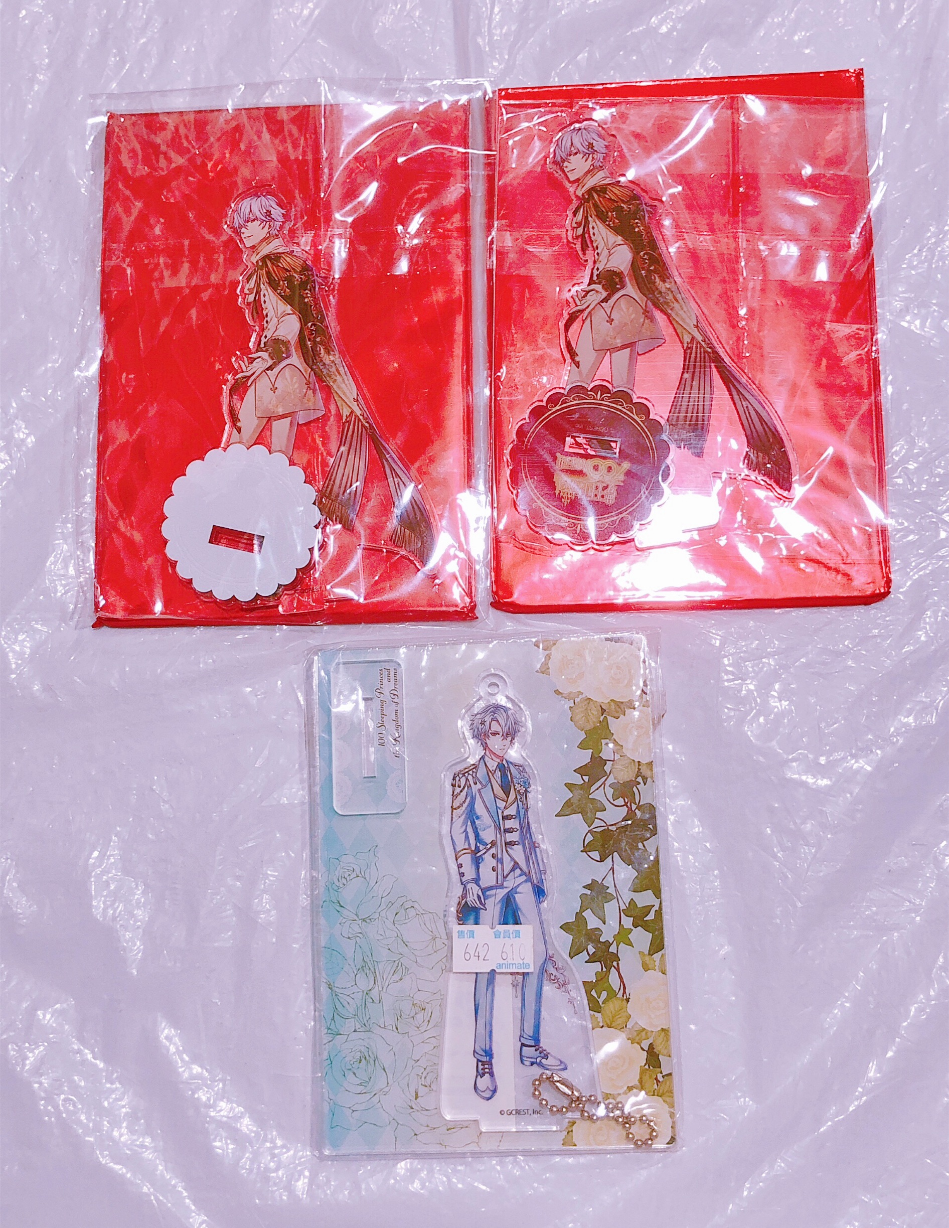 四週年＆雪月花立牌