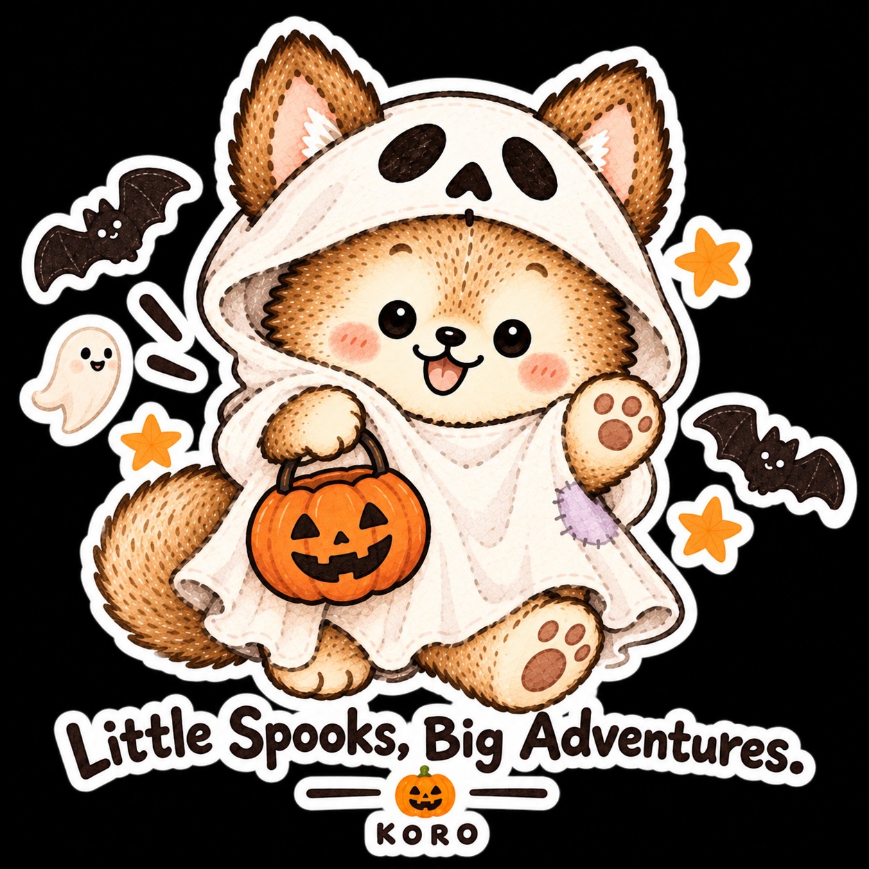 Little Spooks｜萬聖節🎃小幽靈 Koro 童裝＜尺寸寫在備註＞