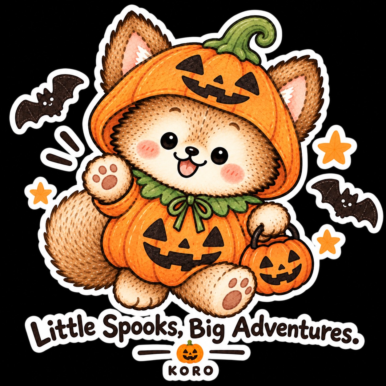 Little Spooks｜萬聖節🎃小南瓜 Koro 童裝＜尺寸寫在備註＞