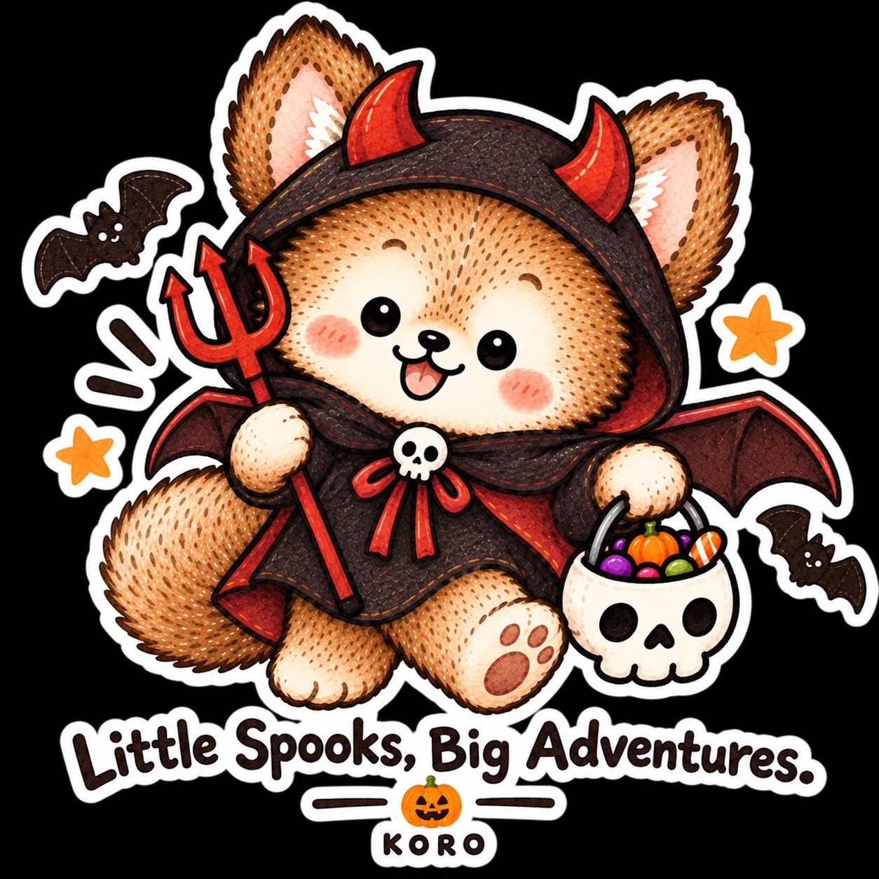 Little Spooks｜萬聖節🎃小惡魔 Koro 童裝＜尺寸寫在備註＞