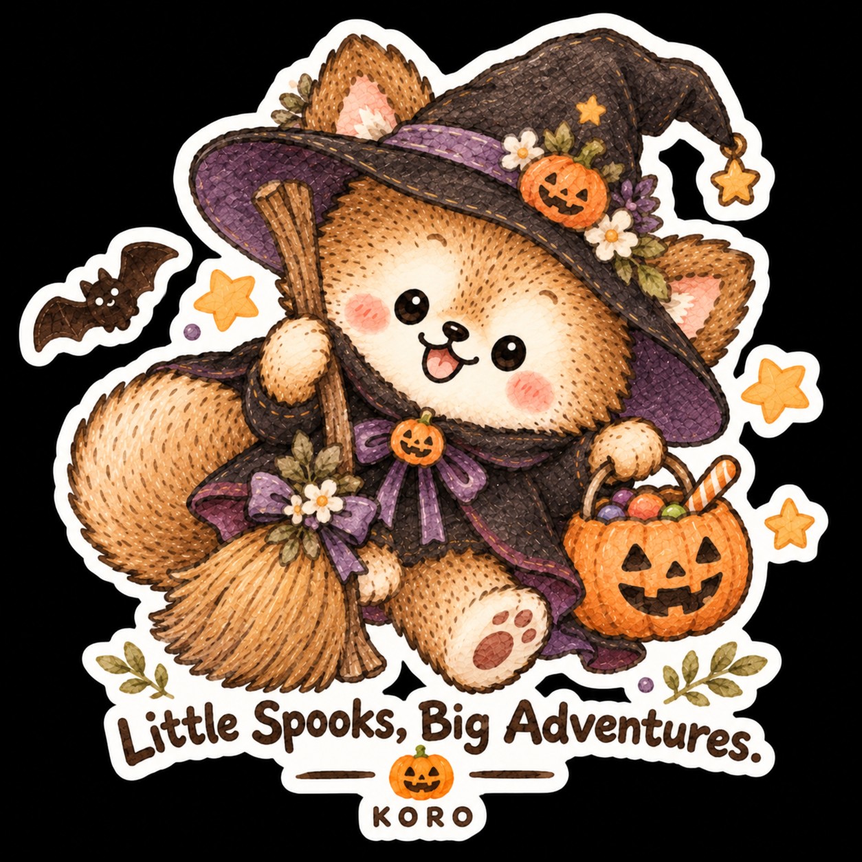 Little Spooks｜萬聖節🎃小巫婆 Koro 童裝＜尺寸寫在備註＞