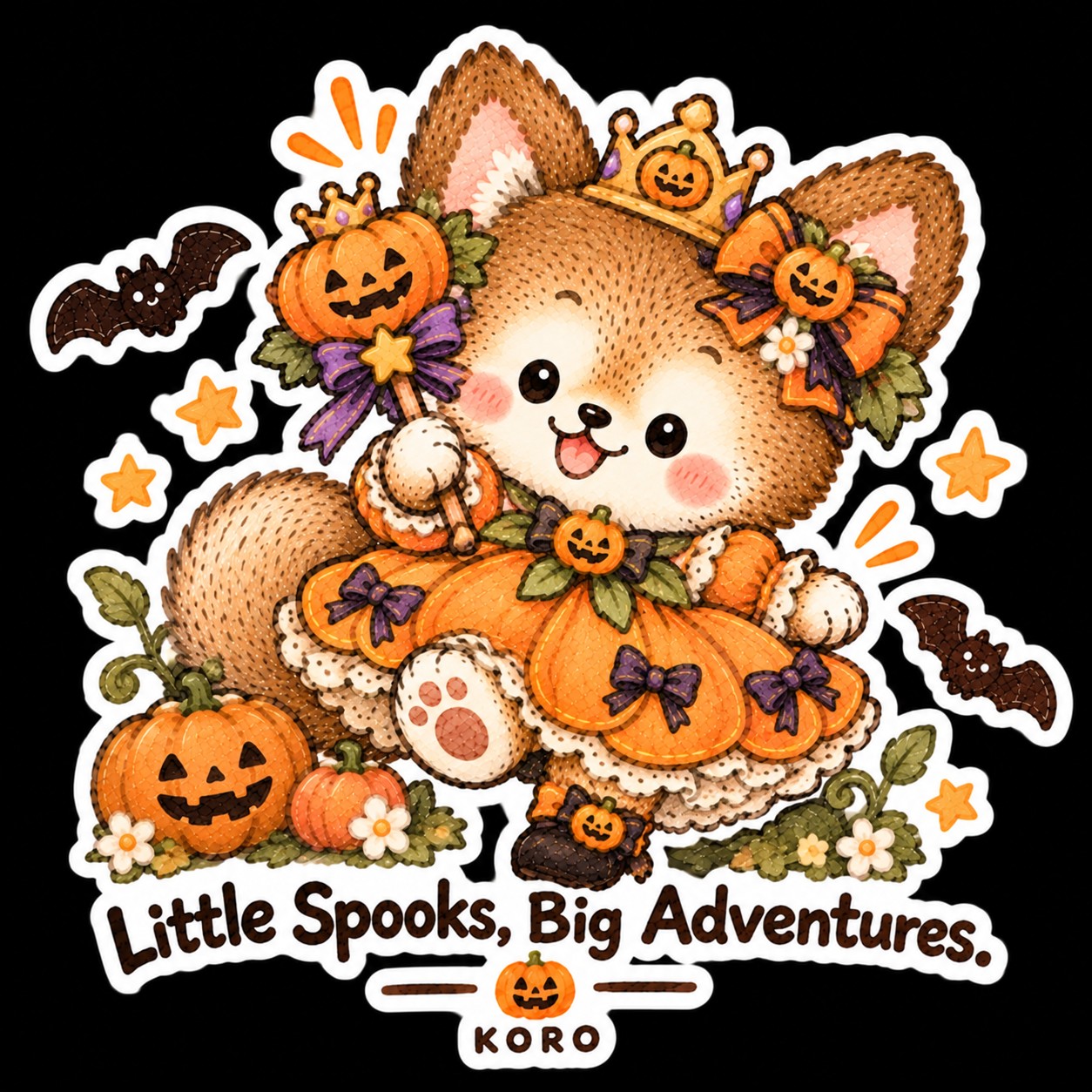 Little Spooks｜萬聖節🎃南瓜公主 Koro 童裝＜尺寸寫在備註＞