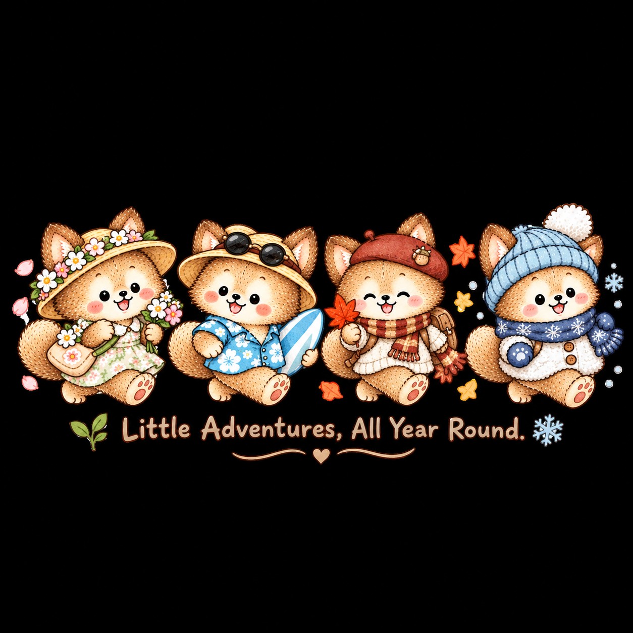 Little Adventures｜四季 Koro 大人款 ✨自由配＜尺寸寫在備註＞