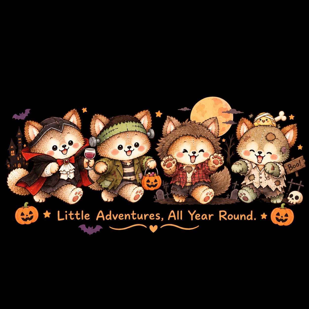 Little Spooks｜萬聖節 Koro 大人款✨自由配＜尺寸寫在備註＞第二彈