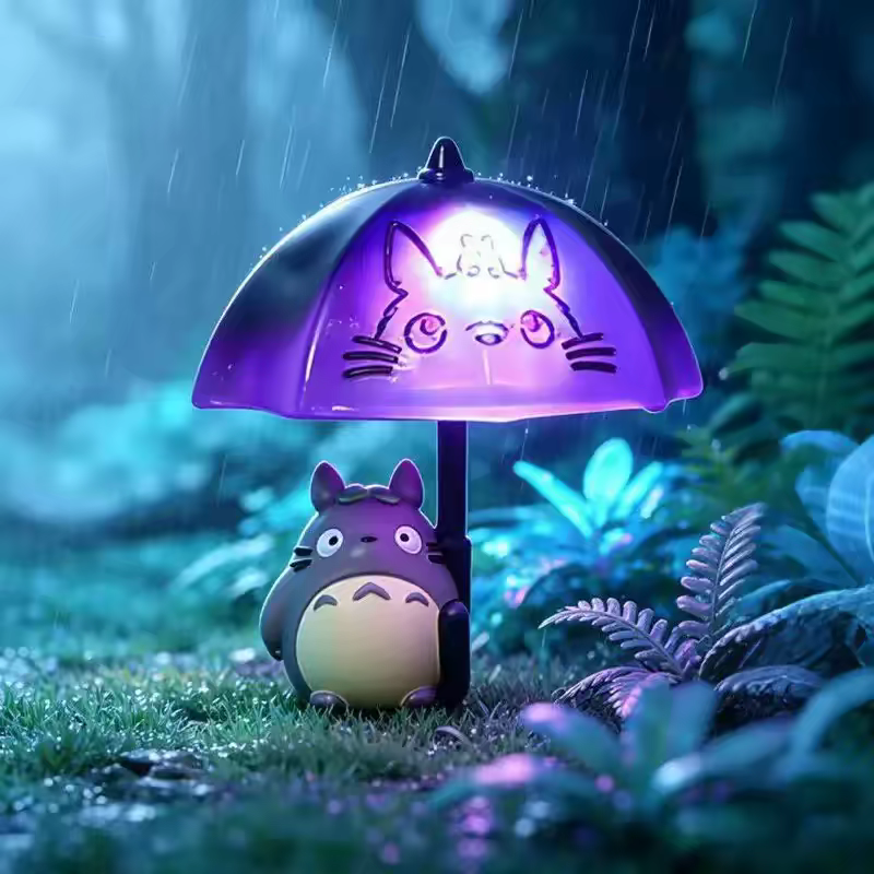 夜雨微光系列盲盒｜磁吸小夜燈擺件・6款常規＋1款隱藏款 ☔✨