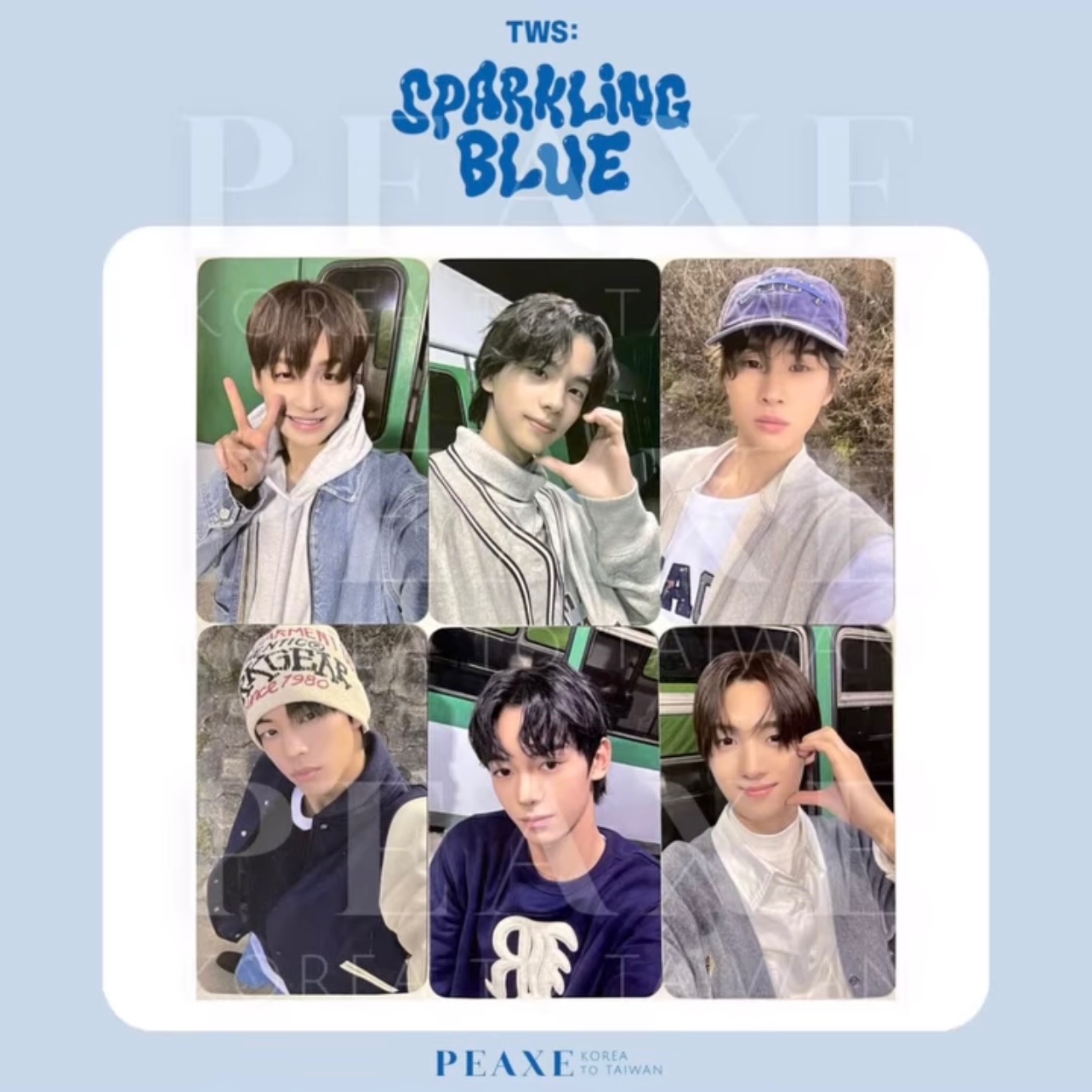 TWS [Sparkling Blue] 2.0 LUCKY DRAW LD PST 特典小卡