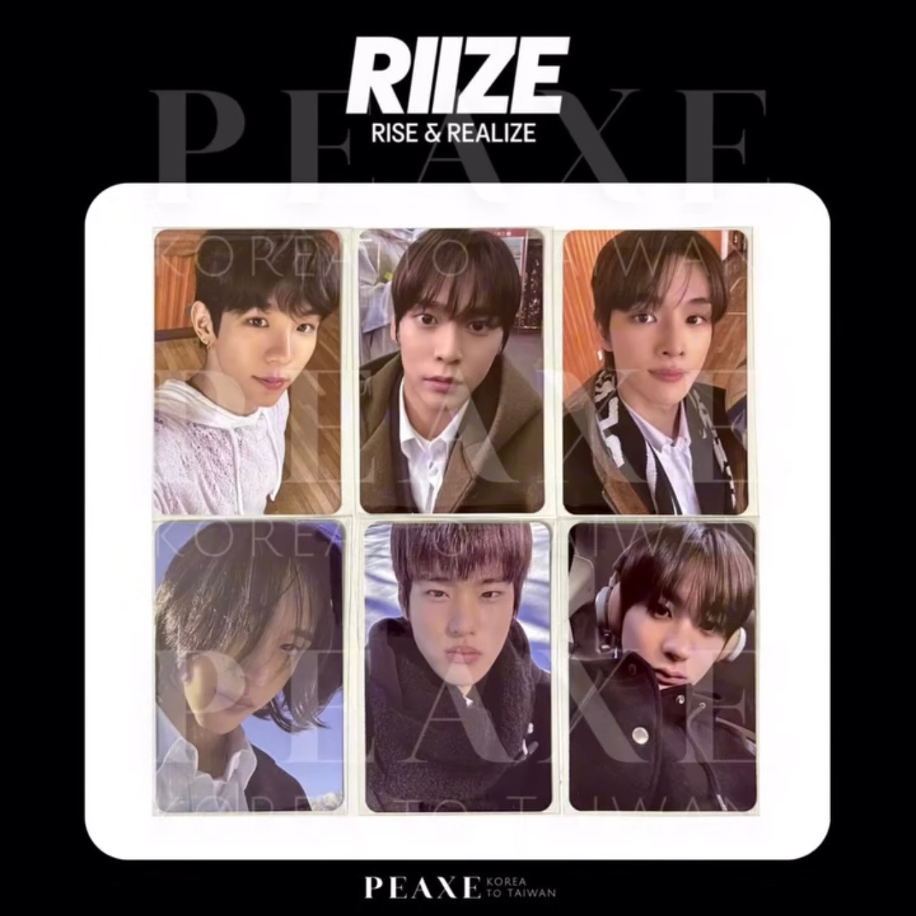 RIIZE［Love 119］SM LUCKY DRAW LD 特典小卡
