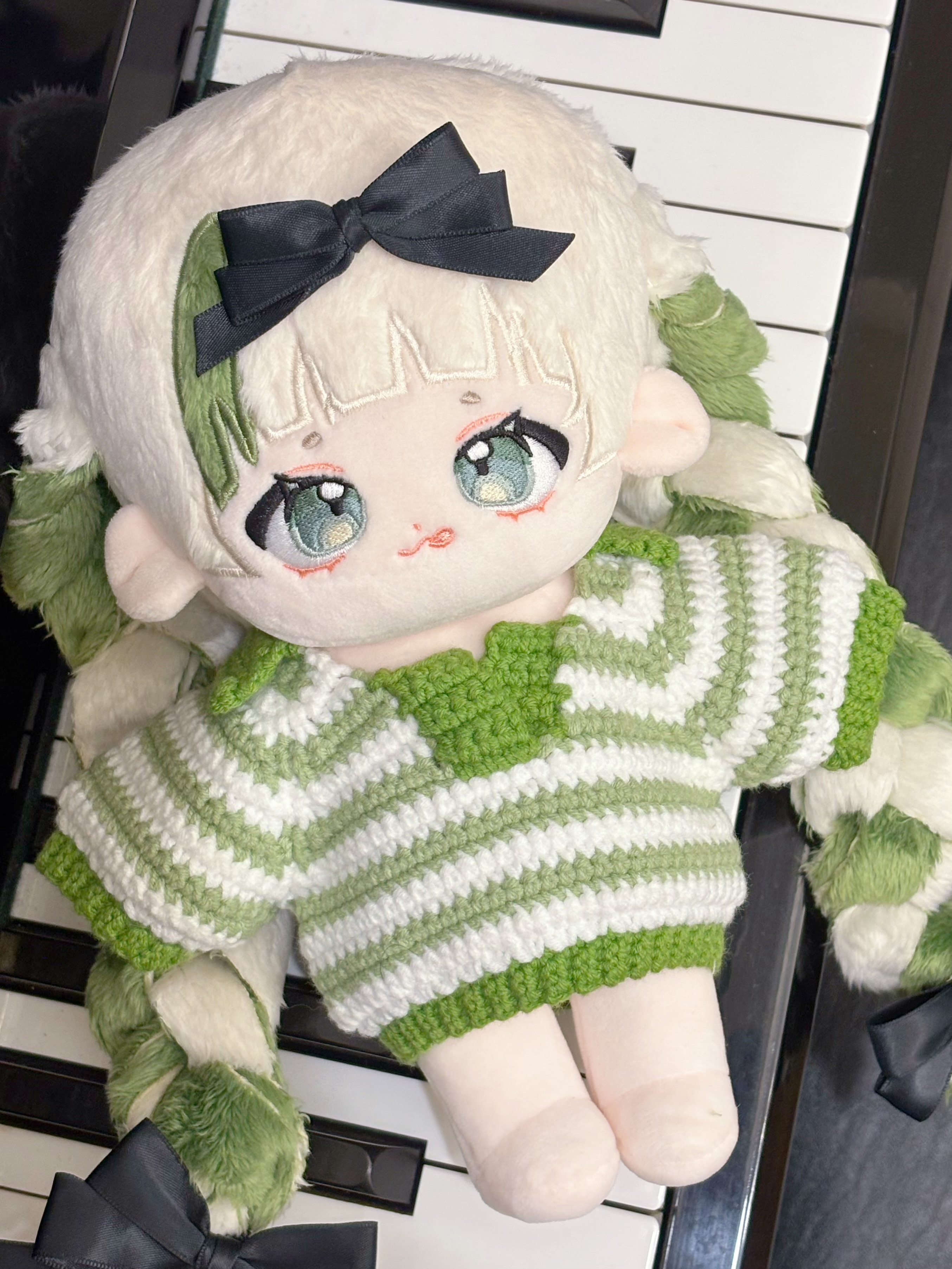 果汁派對 | 20cm鉤織毛衣 奇異果牛奶