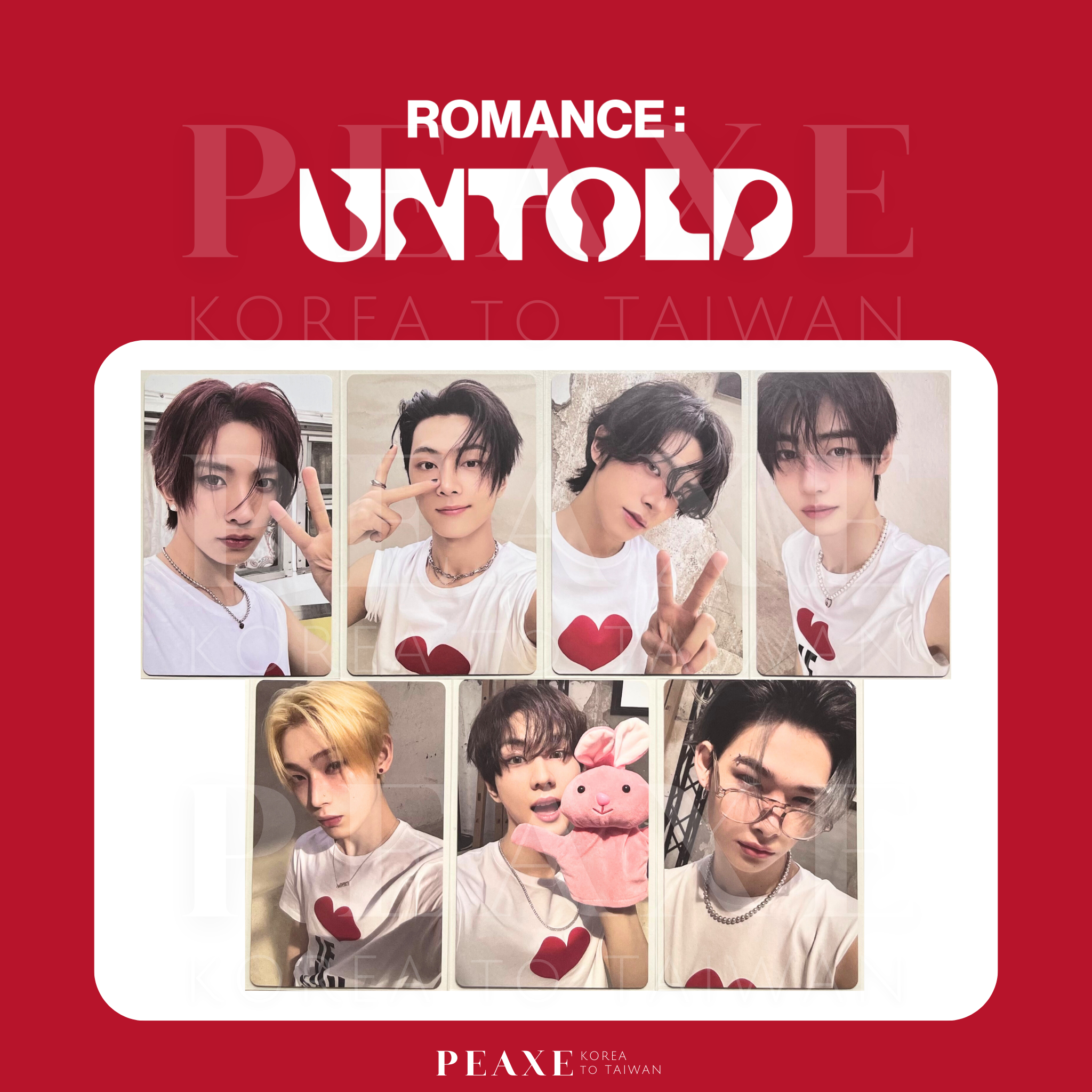ENHYPEN 正規二輯［ROMANCE: UNTOLD］WEVERSE Albums 電子專 專輯 小卡