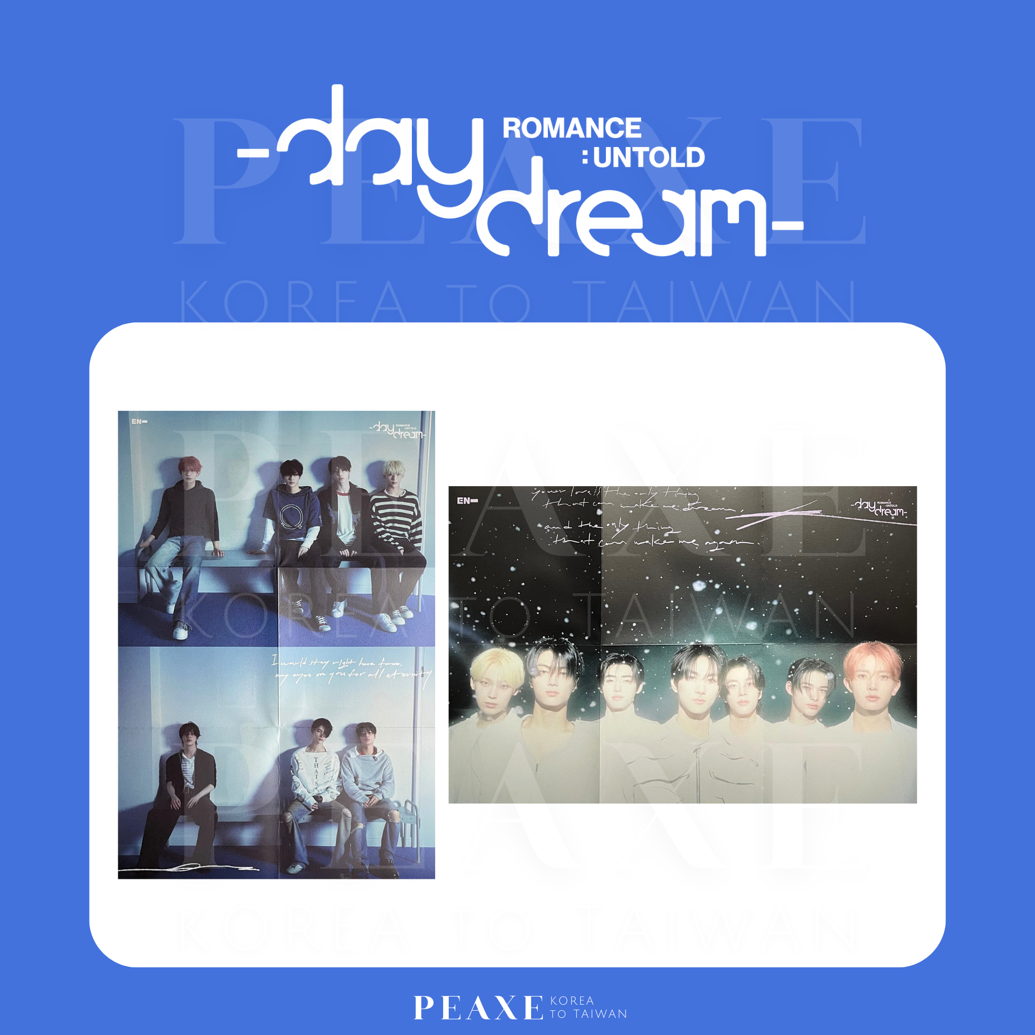 ENHYPEN 正規二輯改版專輯［ROMANCE : UNTOLD -daydream-］專輯 海報