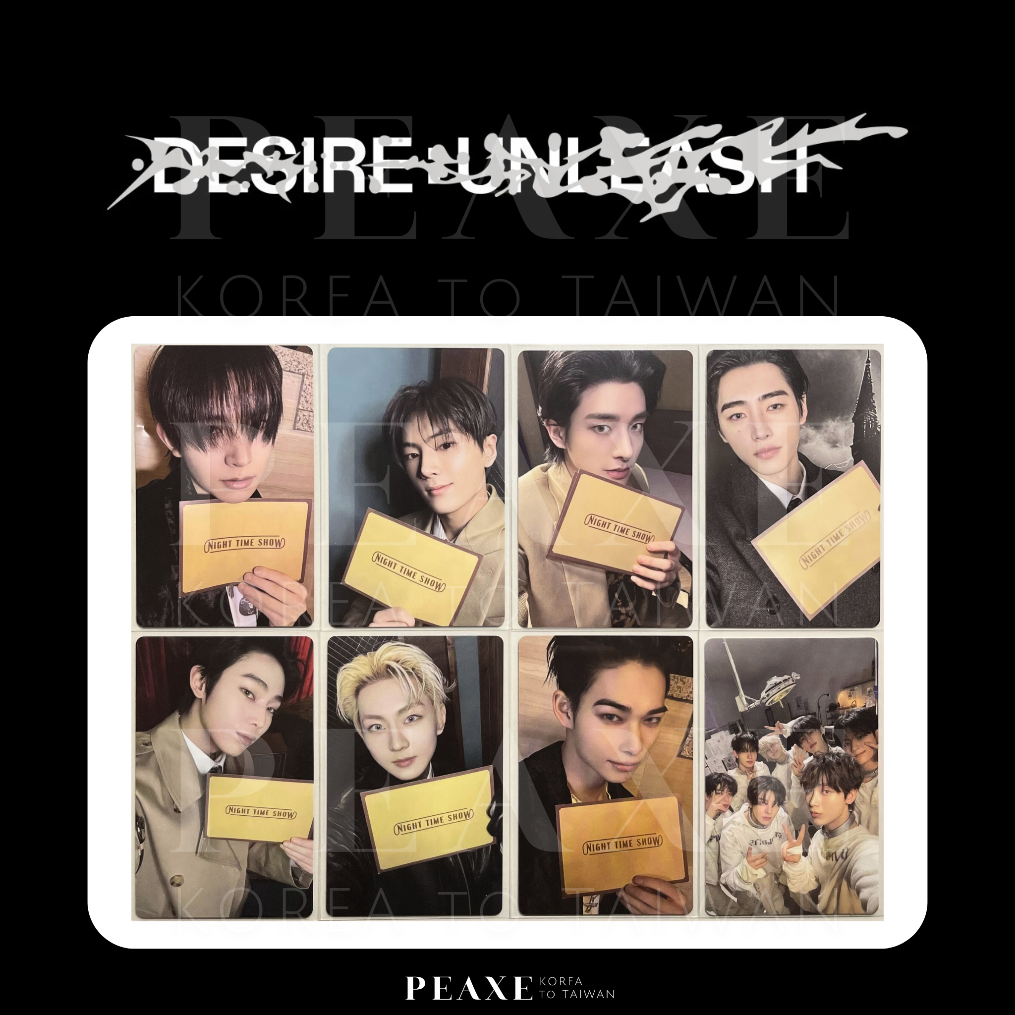 ENHYPEN 迷你六輯［Desire: Unleash］WEVERSE Albums 電子專 專輯 小卡 專卡