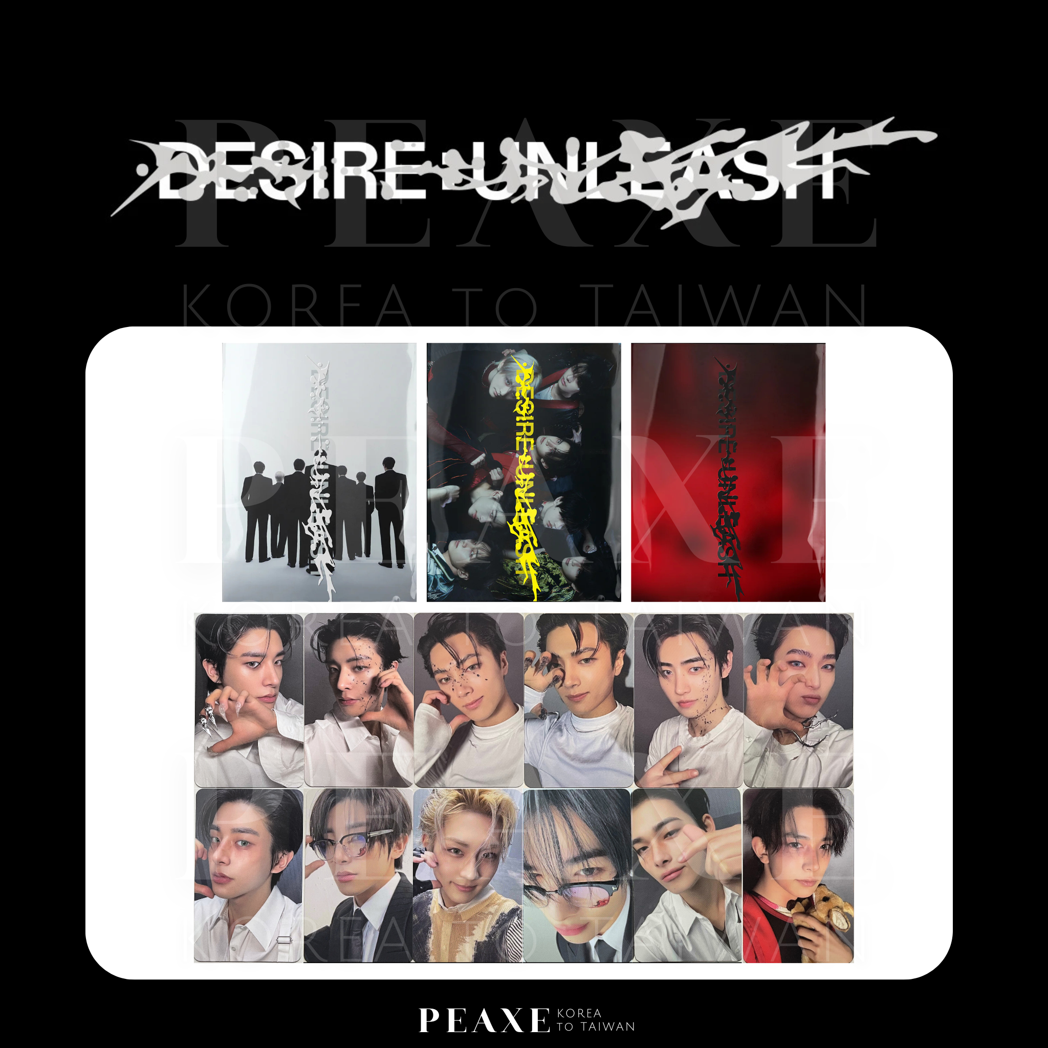 ENHYPEN 迷你六輯［Desire: Unleash］專輯 小卡